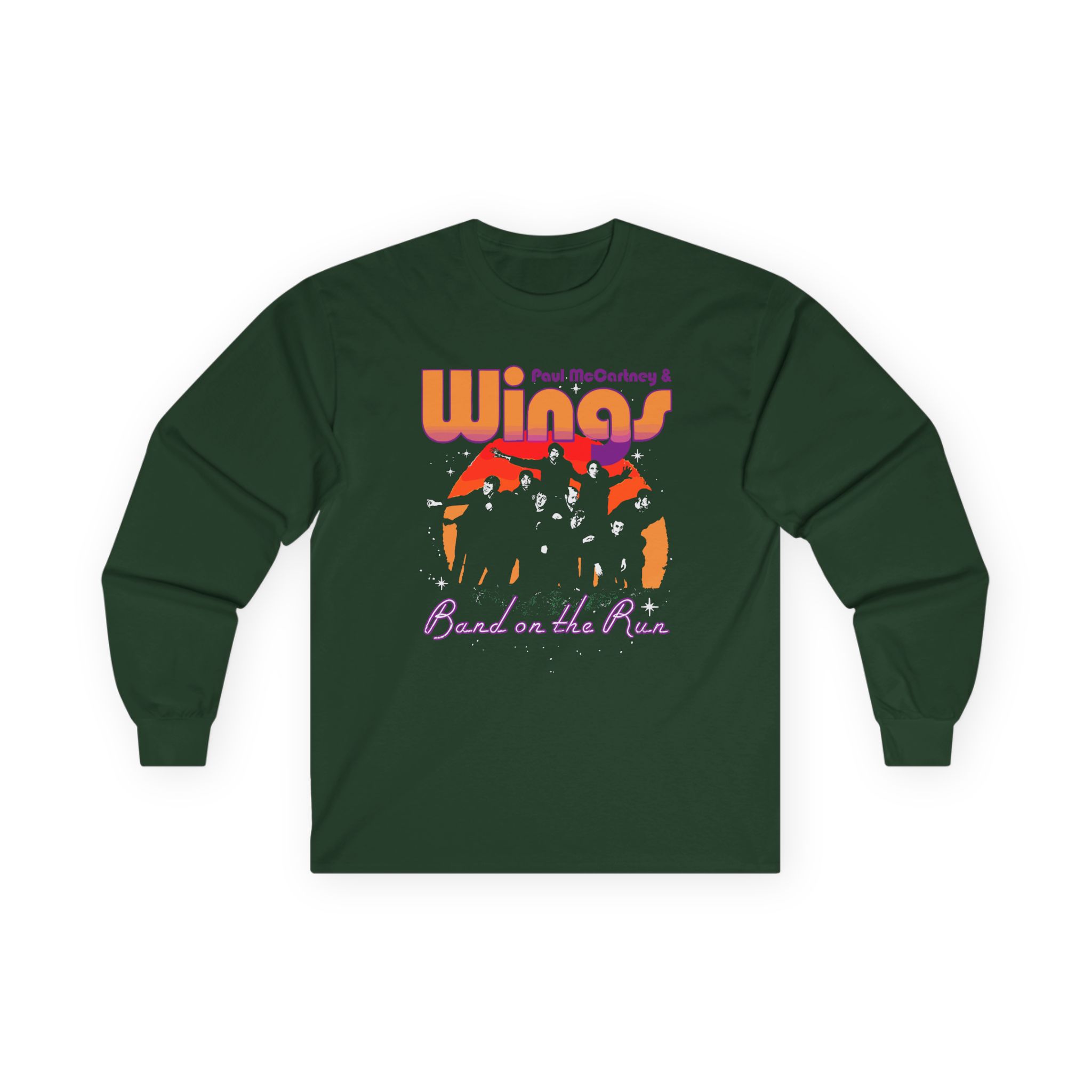 Wings Band On The Run Unisex Ultra Cotton Long Sleeve Tee