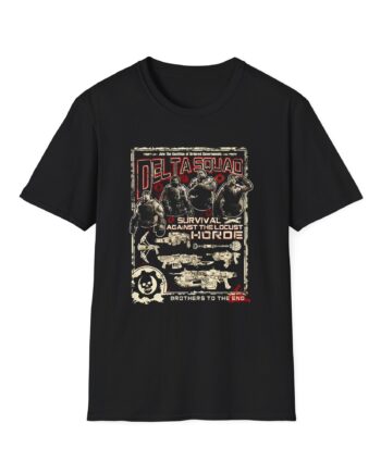 Gears of War Delta Squad Unisex Softstyle T-Shirt