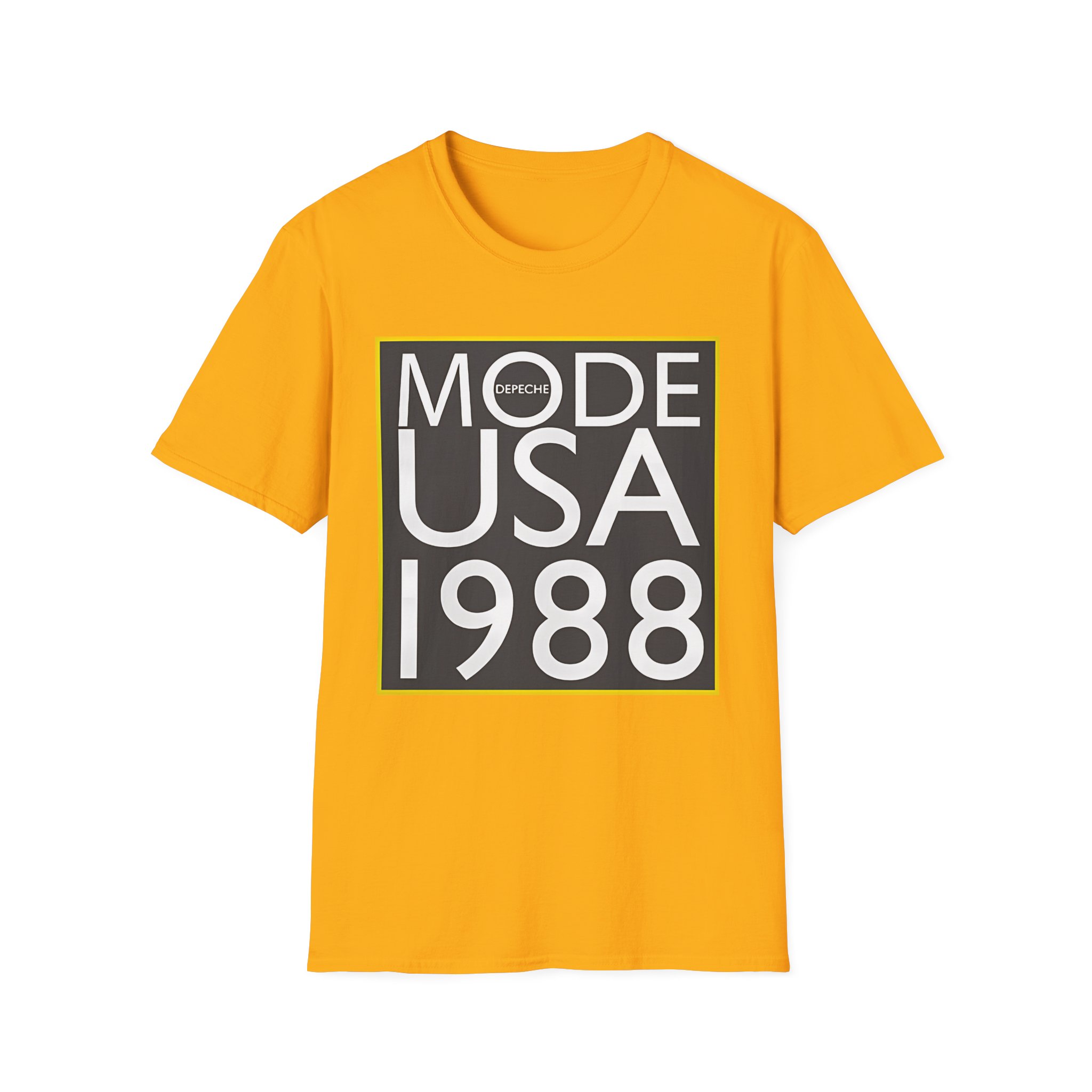 Depeche Mode USA 1988 Unisex Softstyle T-Shirt