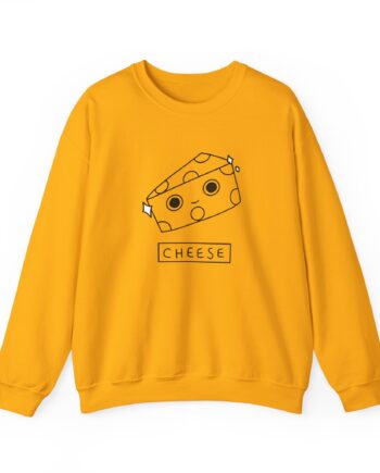 Lilypichu Cheese Unisex Heavy Blend™ Crewneck Sweatshirt
