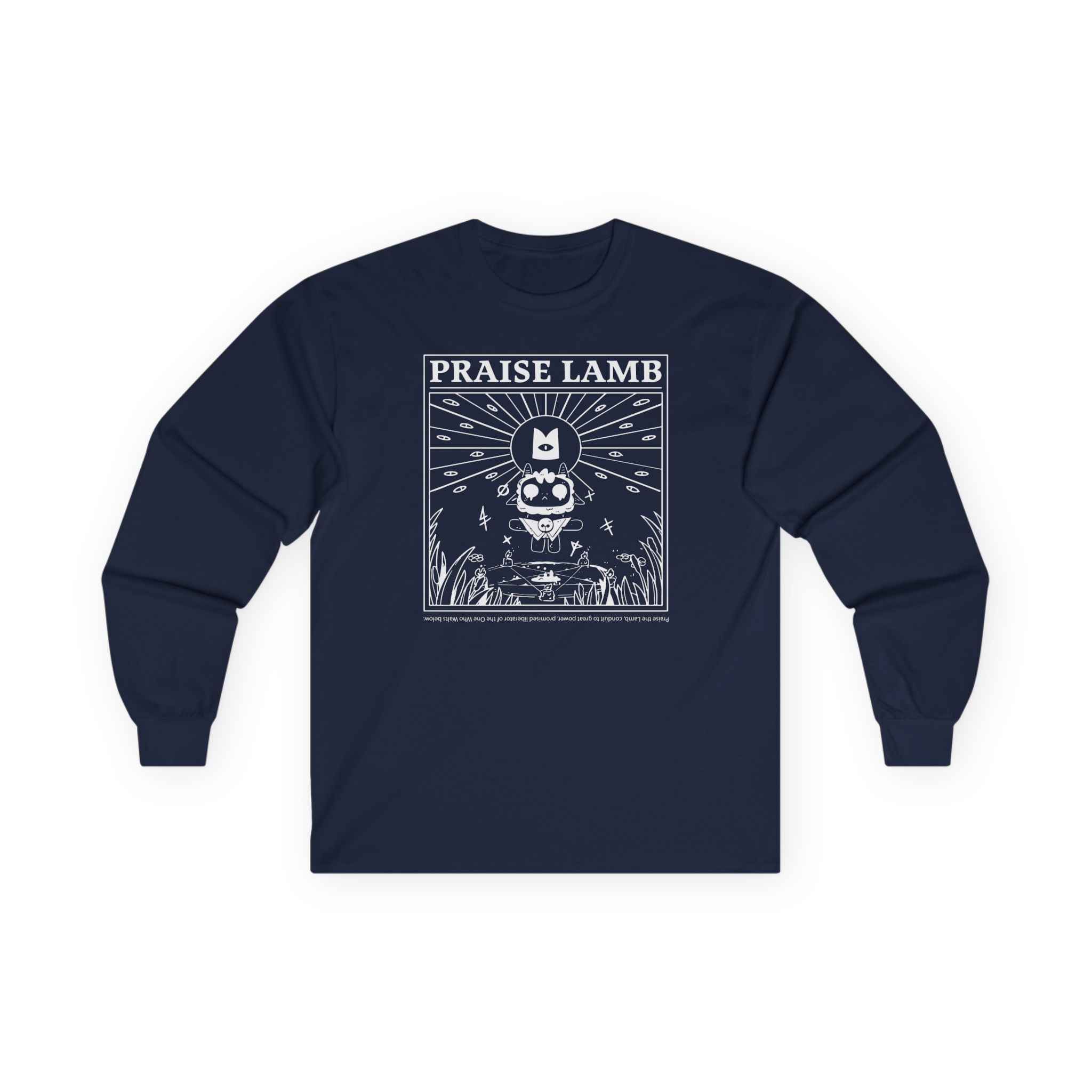 Cult of the Lamb Praise Lamb Unisex Ultra Cotton Long Sleeve Tee
