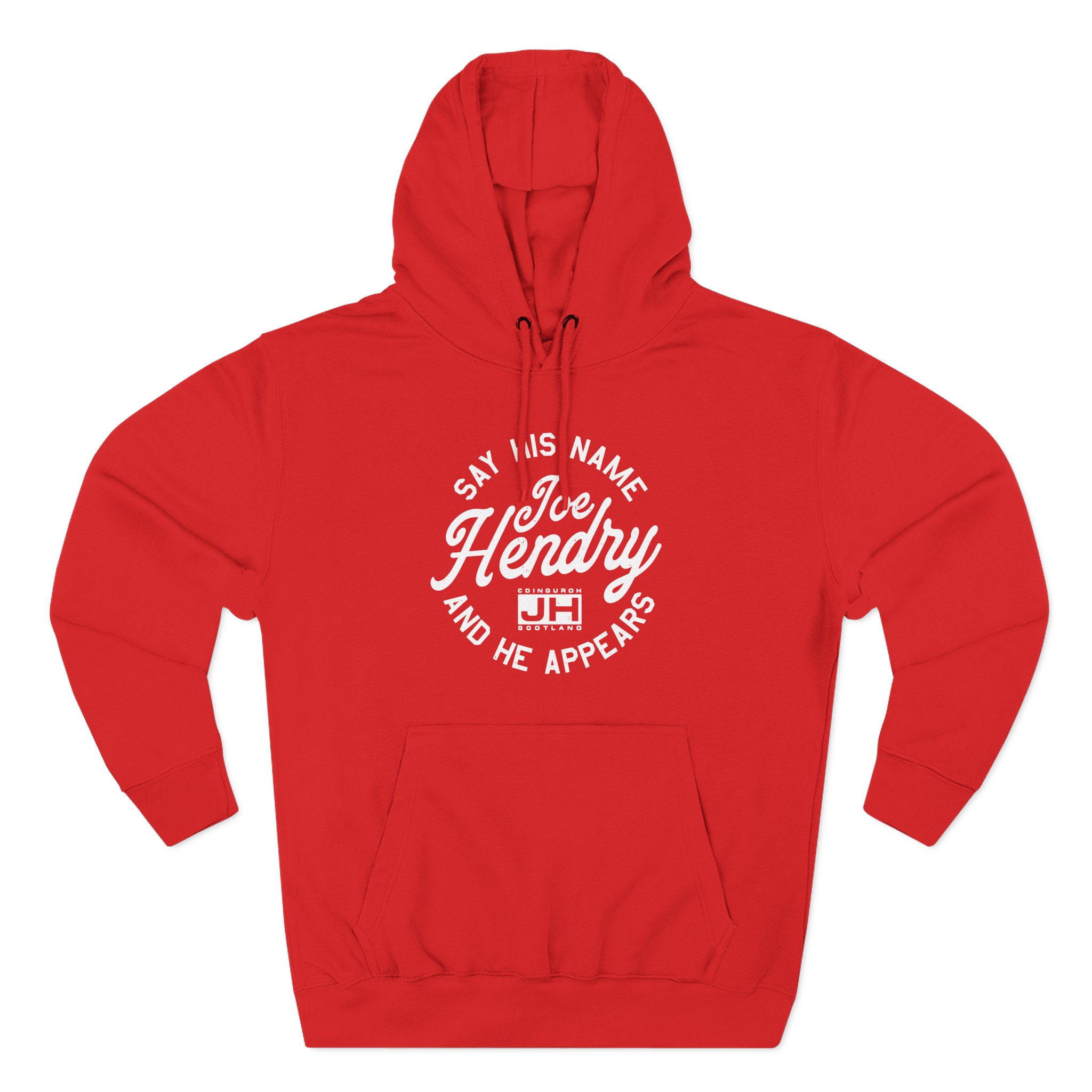 Joe Hendry Autograph Three-Panel Fleece Hoodie