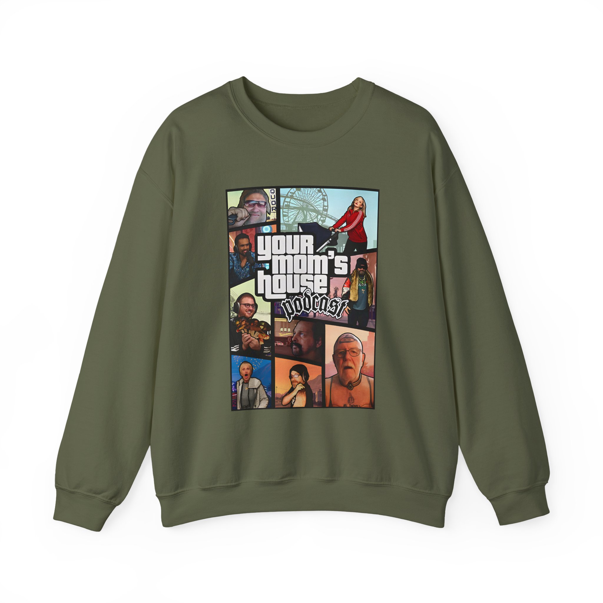 Ymh GTA Unisex Heavy Blendâ„¢ Crewneck Sweatshirt