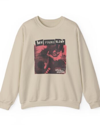 New Found Glory Sticks and Stones Xerox Unisex Heavy Blend™ Crewneck Sweatshirt