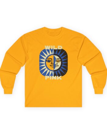 Wild Pink Sun Moon Unisex Ultra Cotton Long Sleeve Tee