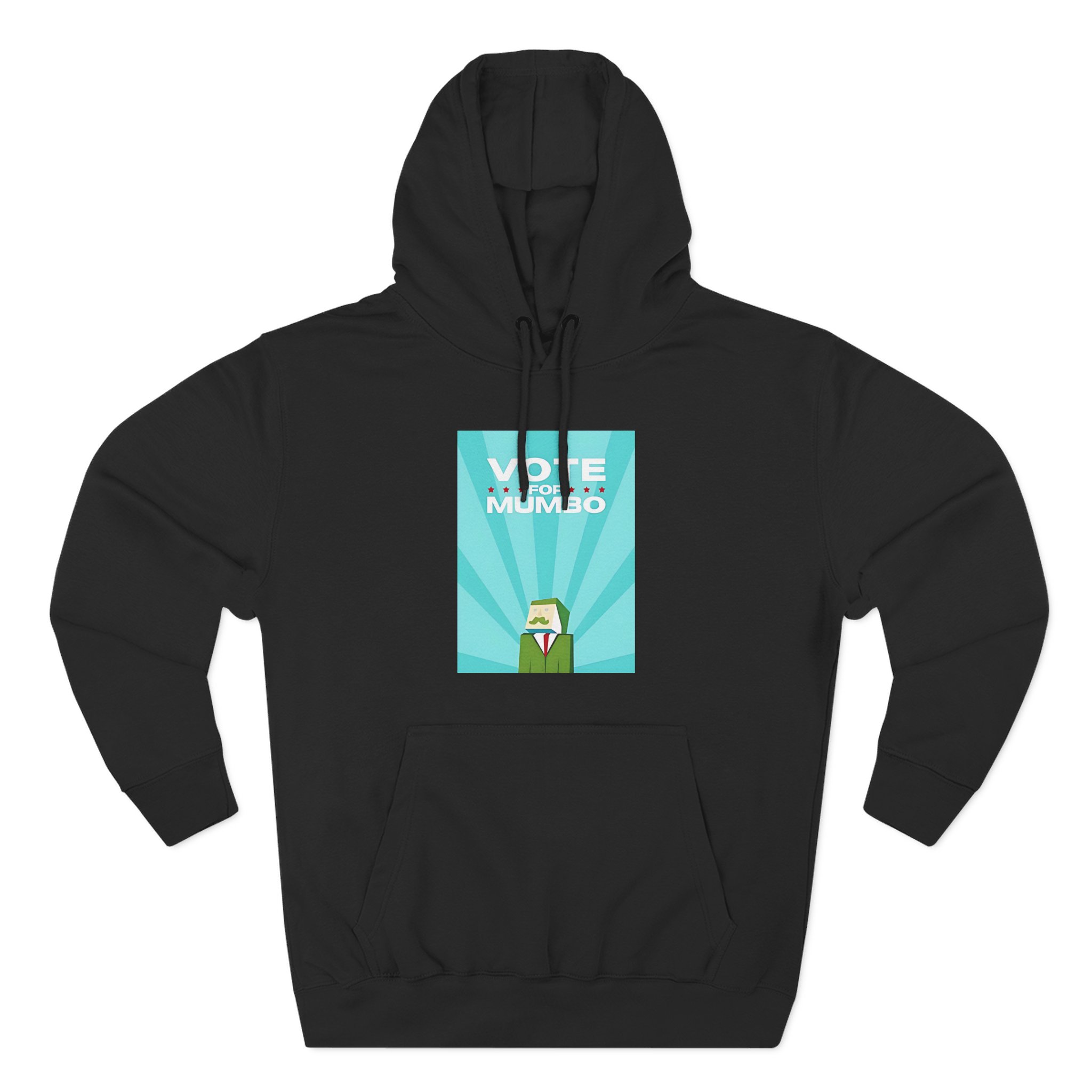 Mumbo Jumbo Vote for Mumbo Three-Panel Fleece Hoodie