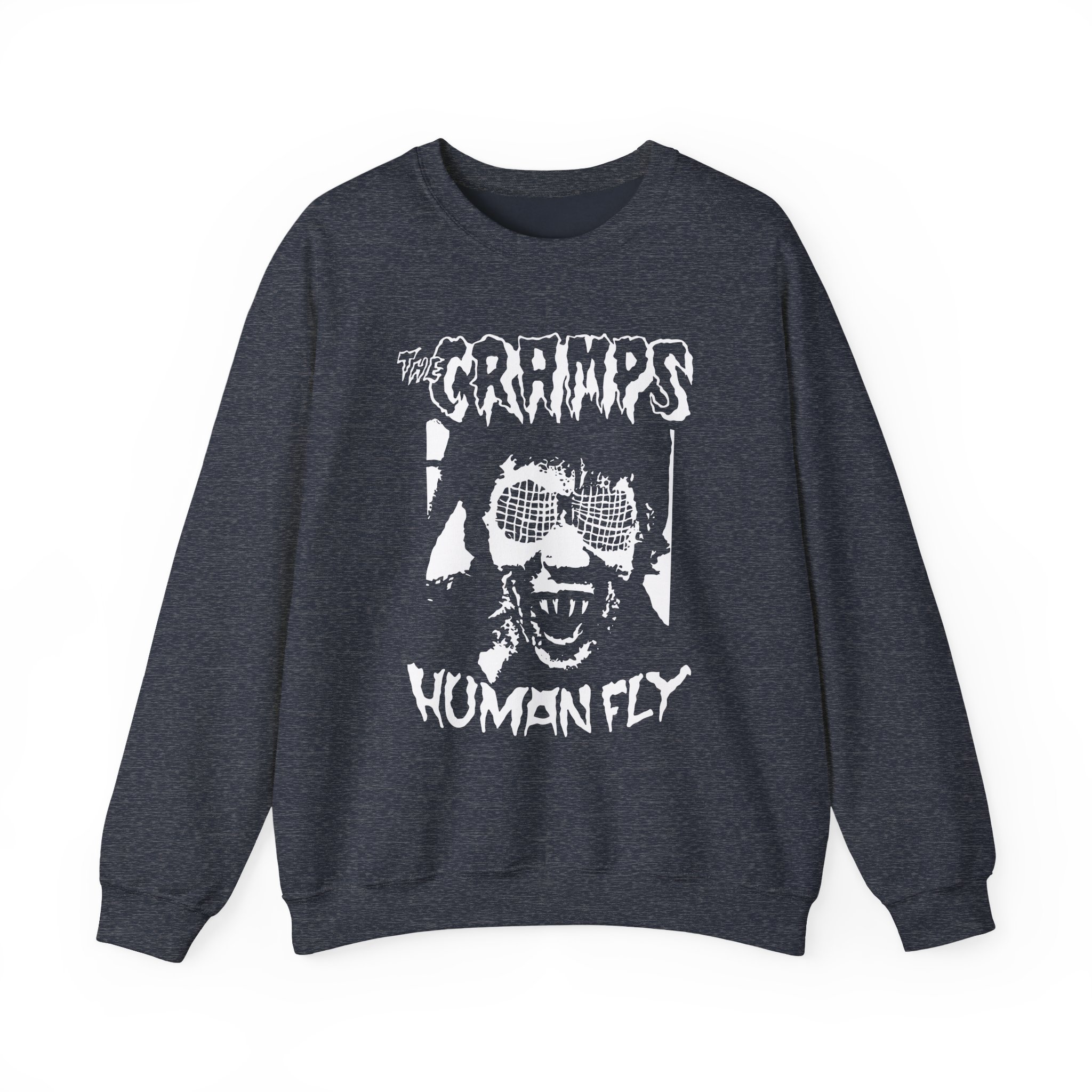 The Cramps Human Fly Unisex Heavy Blendâ„¢ Crewneck Sweatshirt