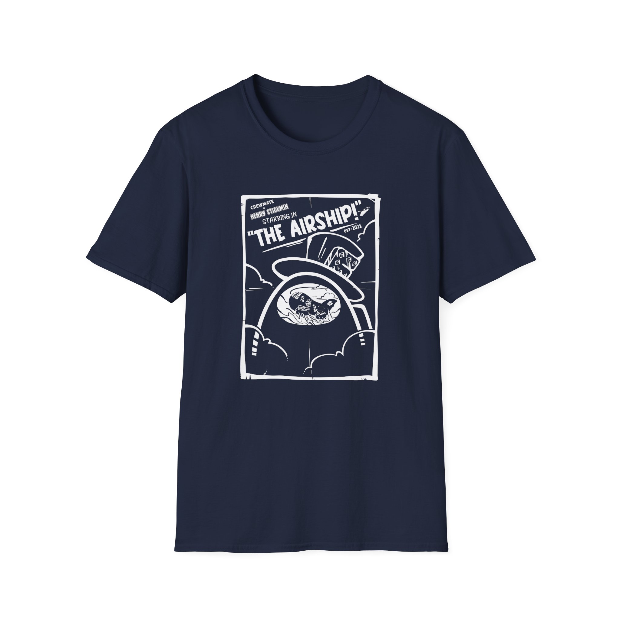 Among Us the Airship Unisex Softstyle T-Shirt