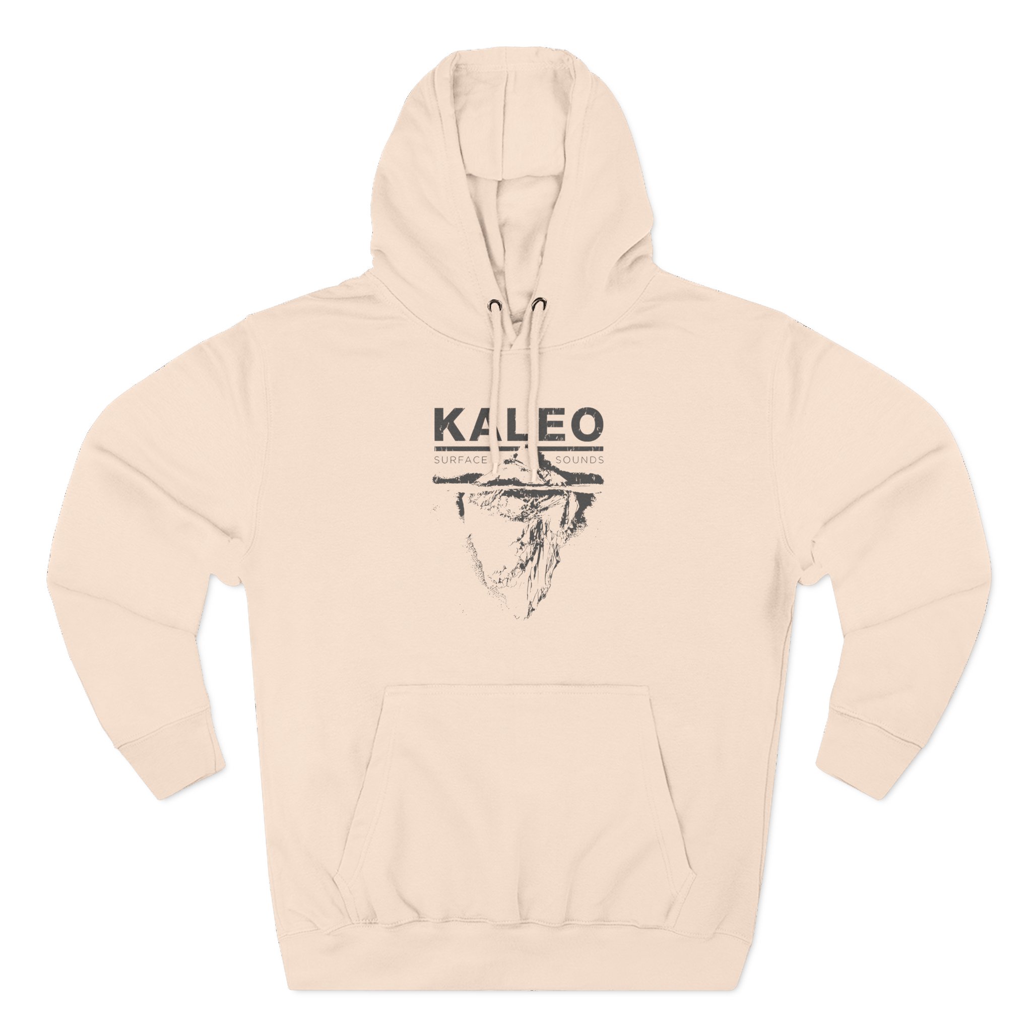 Kaleo Surface Crest Three-Panel Fleece Hoodie