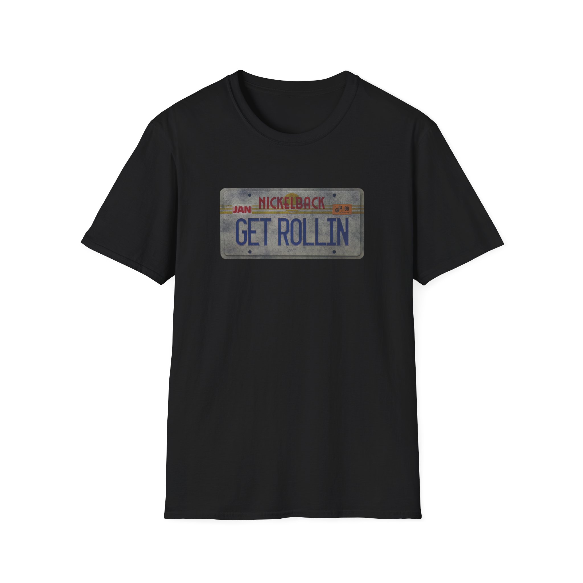 Nickelback Get Rollin Unisex Softstyle T-Shirt