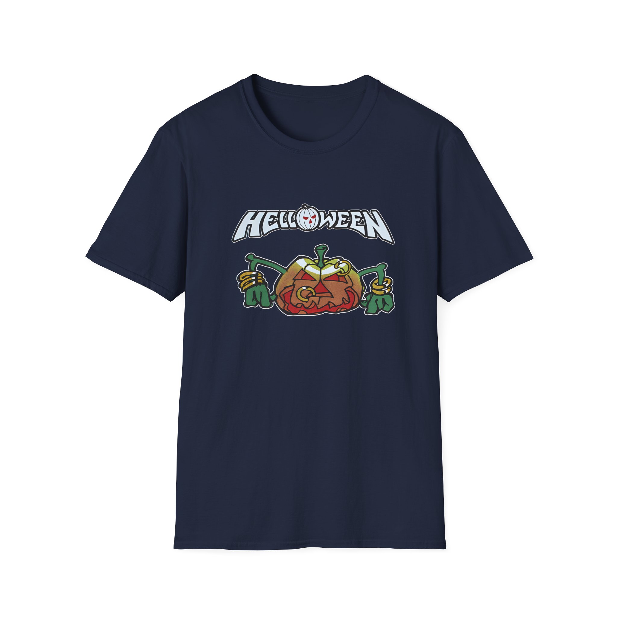 Helloween Rings Pumpkin Unisex Softstyle T-Shirt