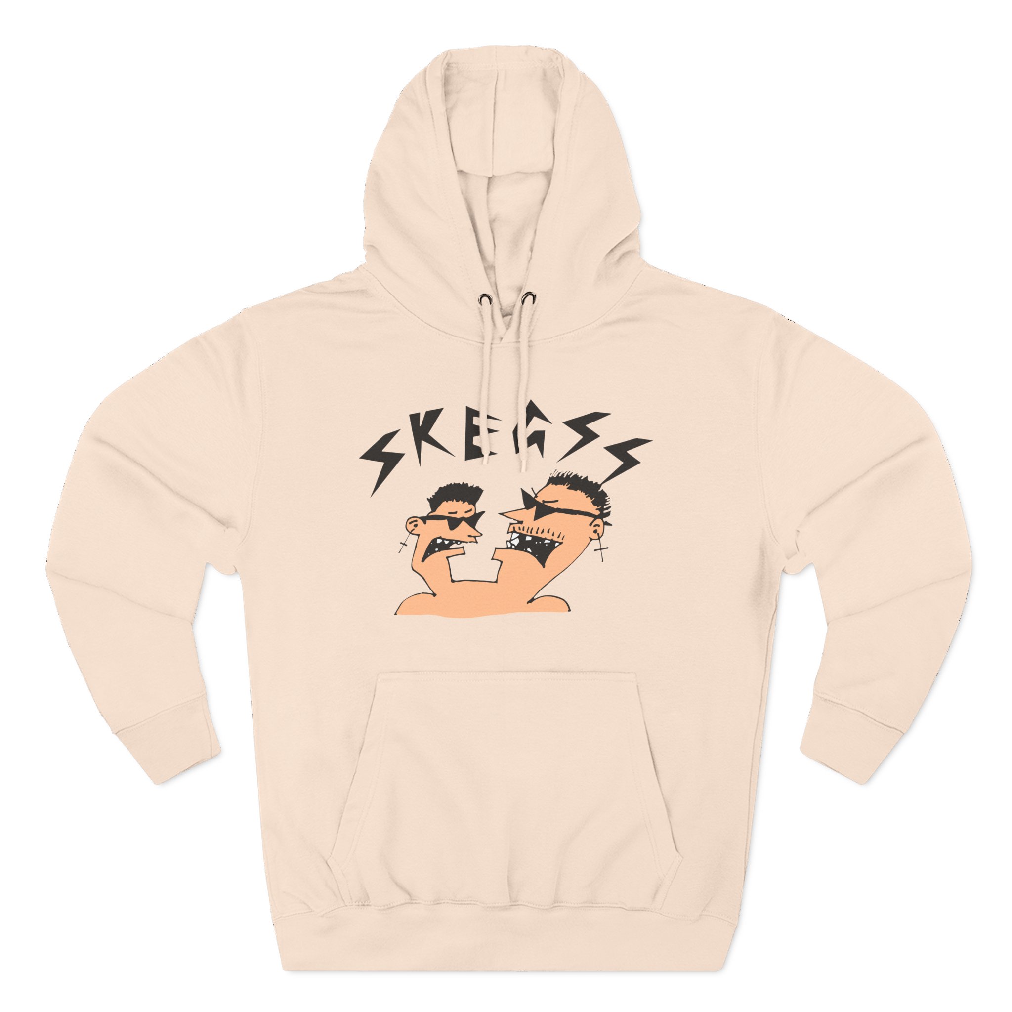 Skegss Two Heads Three-Panel Fleece Hoodie
