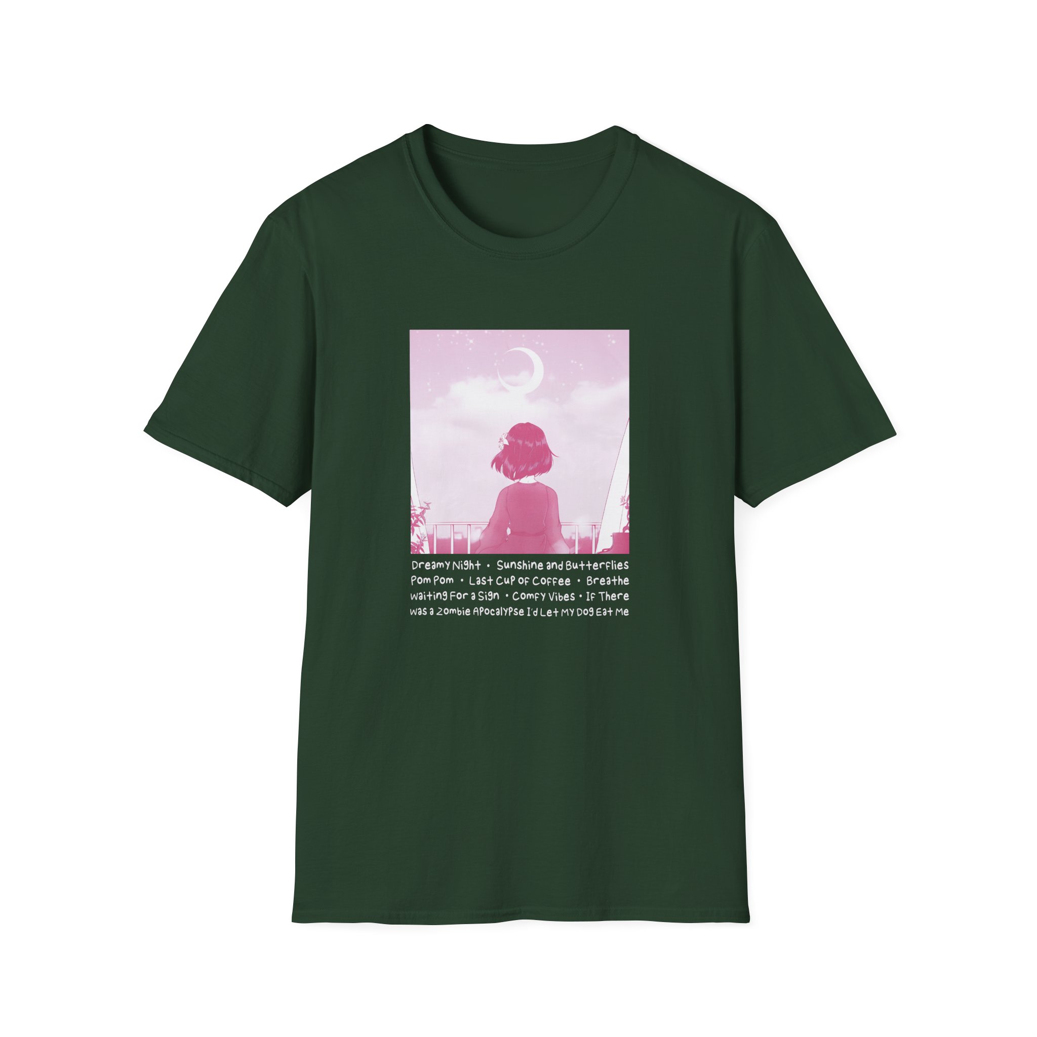 Lilypichu Dreamy Night Unisex Softstyle T-Shirt