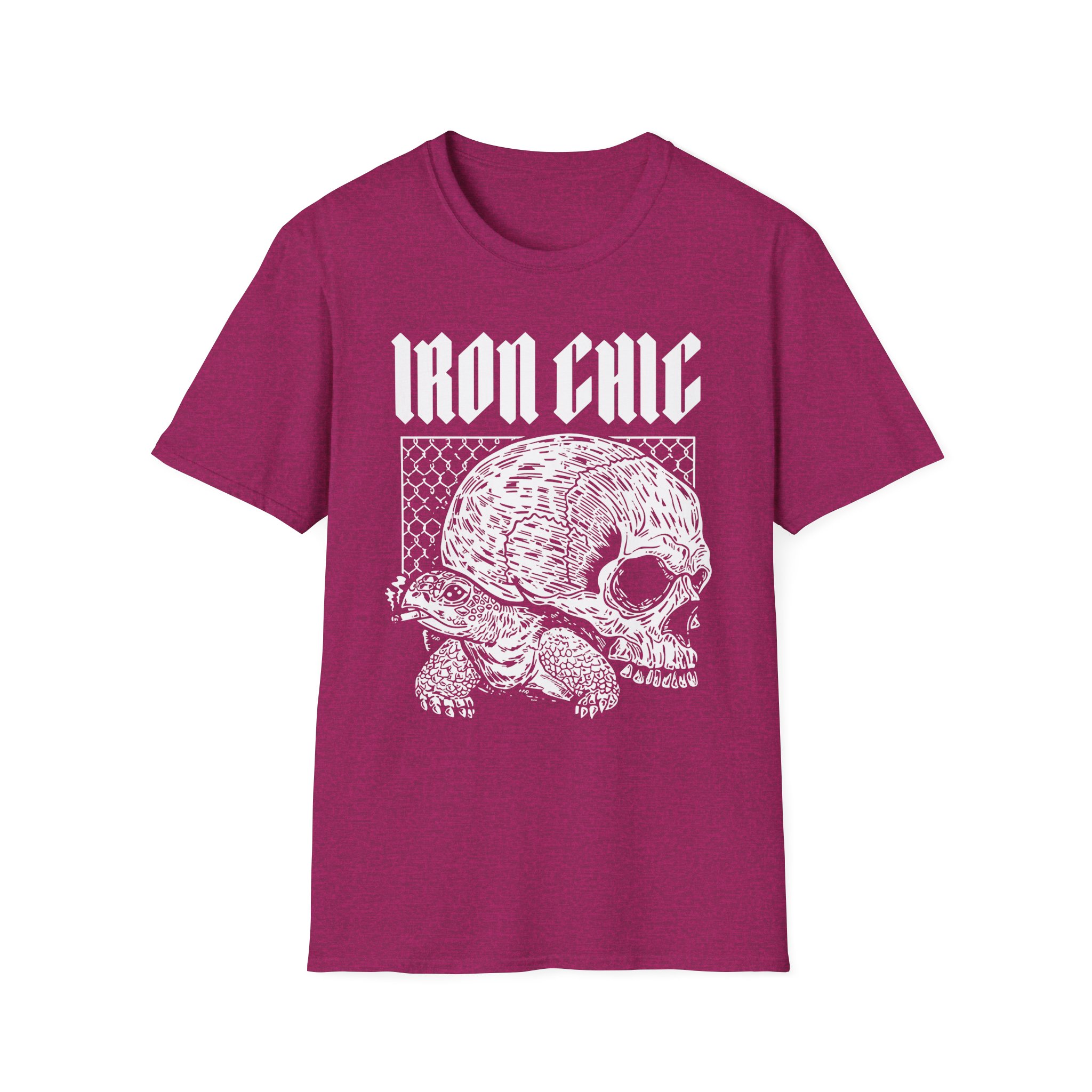 Iron Chic Turtle Unisex Softstyle T-Shirt
