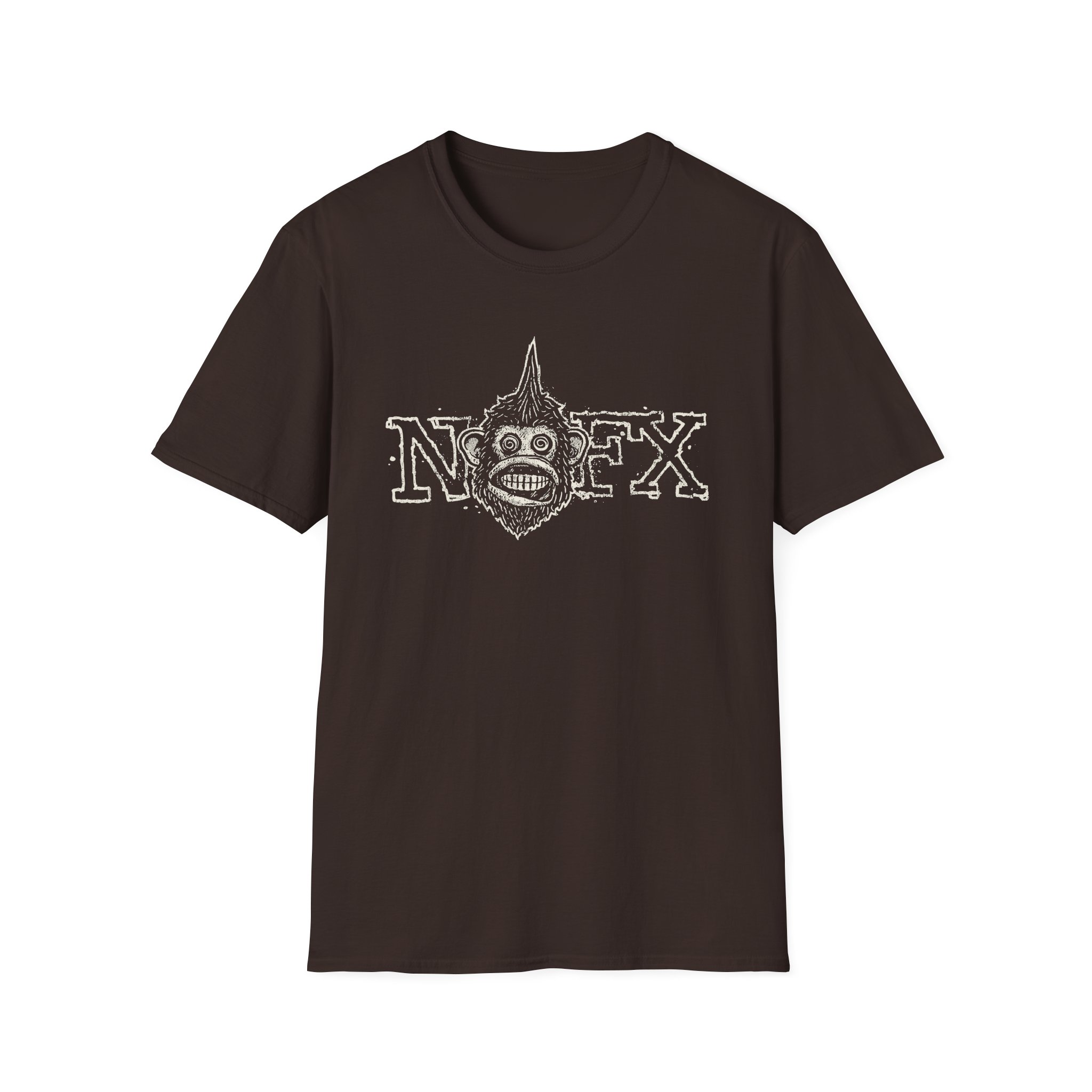 Nofx Chimp Unisex Softstyle T-Shirt
