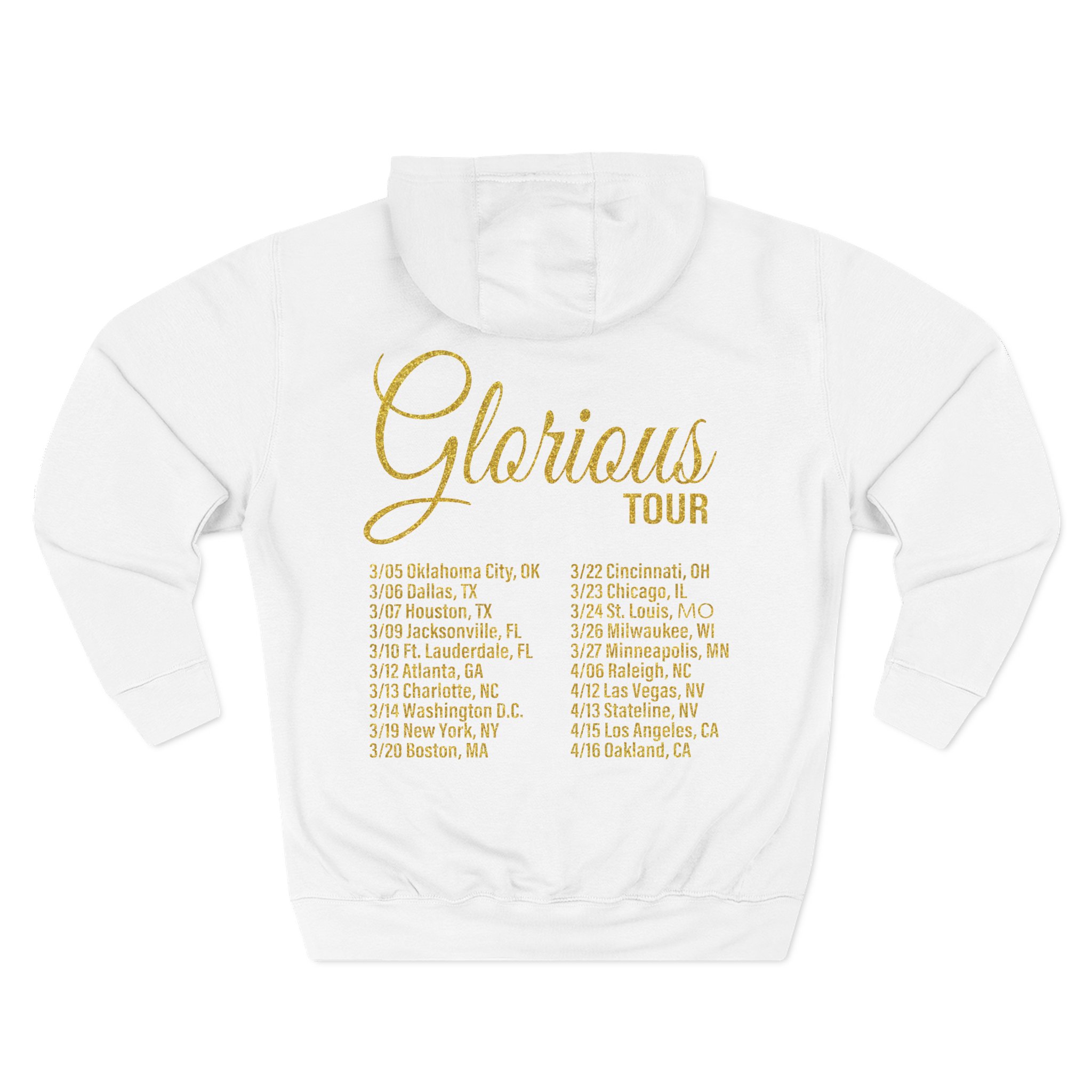 Glorilla Glorious Tour Three-Panel Fleece Hoodie