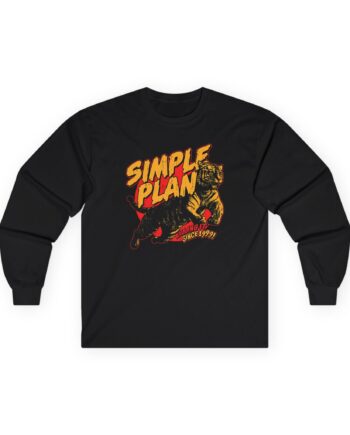 Simple Plan Tiger 1999 Unisex Ultra Cotton Long Sleeve Tee