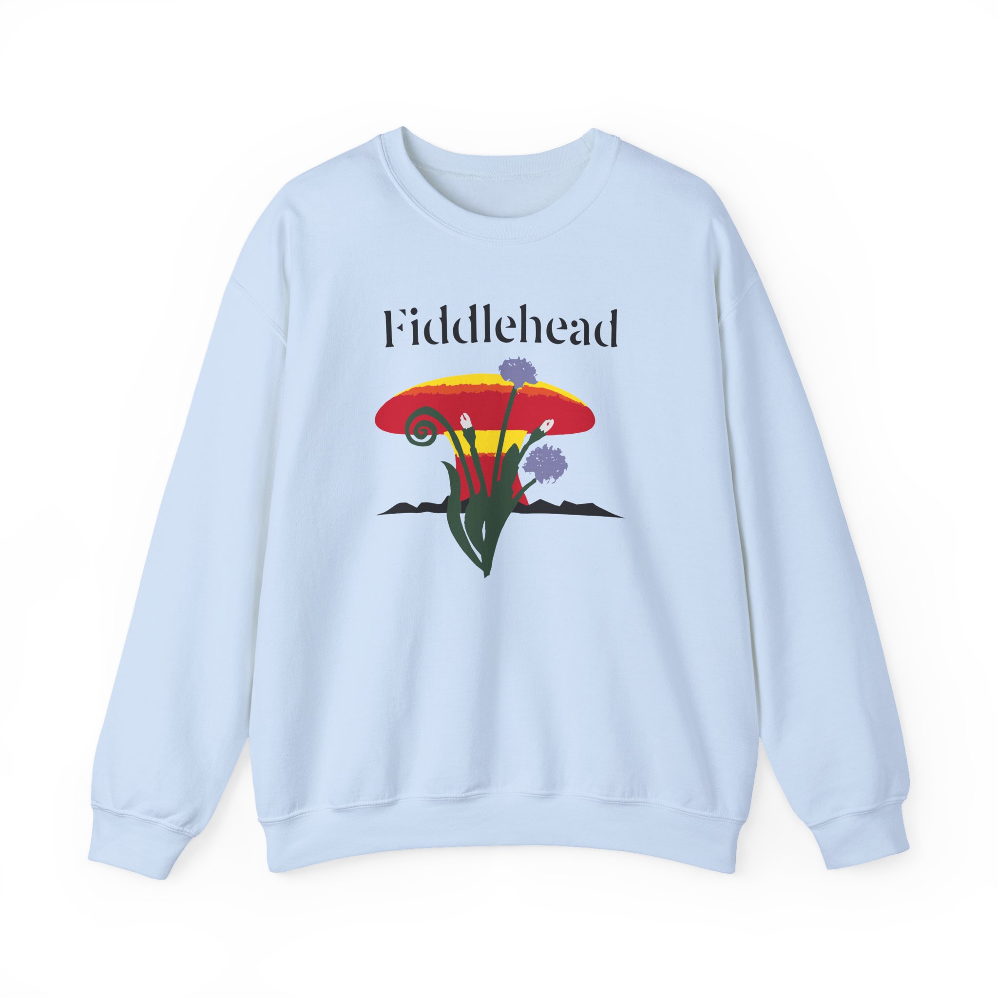 Fiddlehead Jean Emery Unisex Heavy Blendâ„¢ Crewneck Sweatshirt