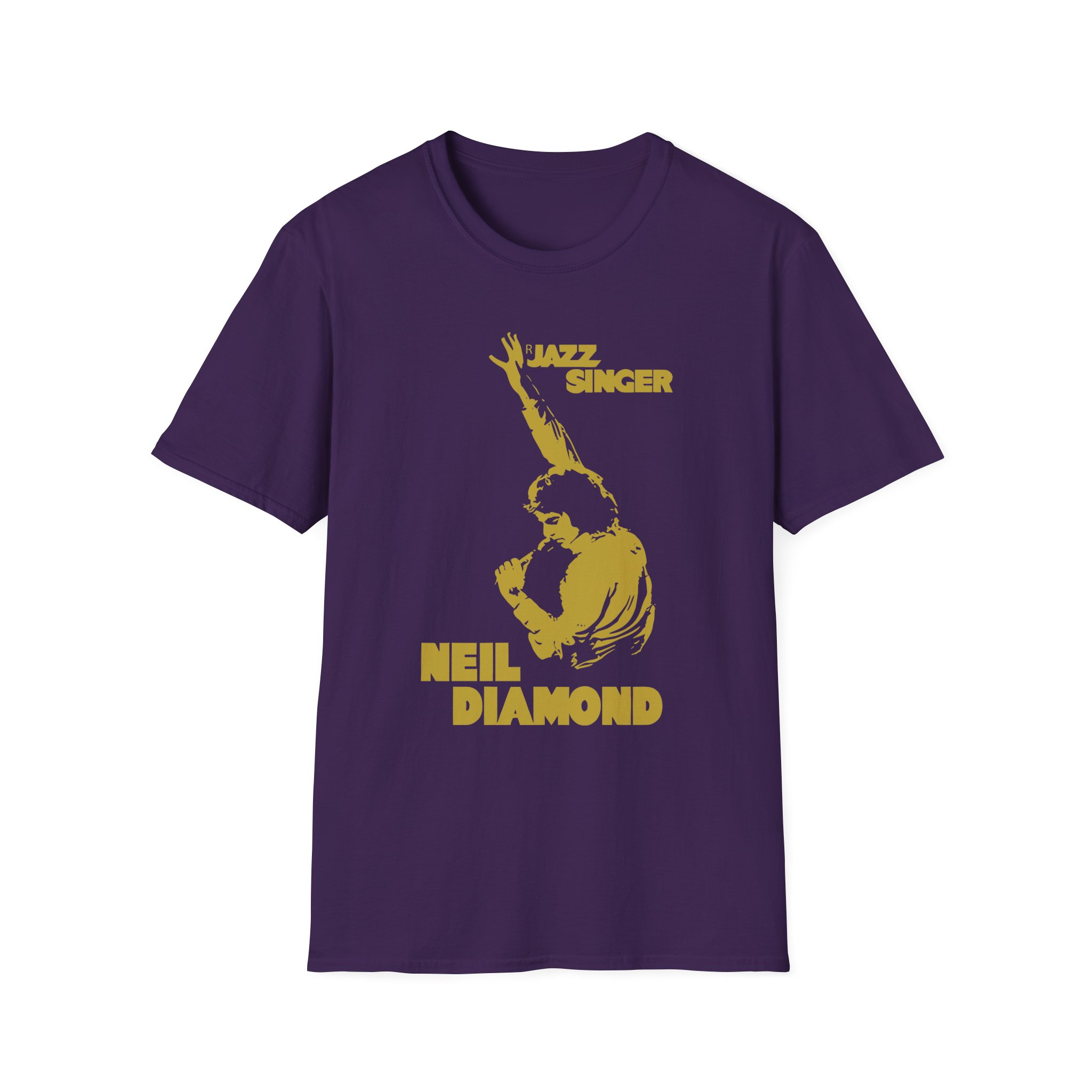 Neil Diamond Jazz Singer Unisex Softstyle T-Shirt