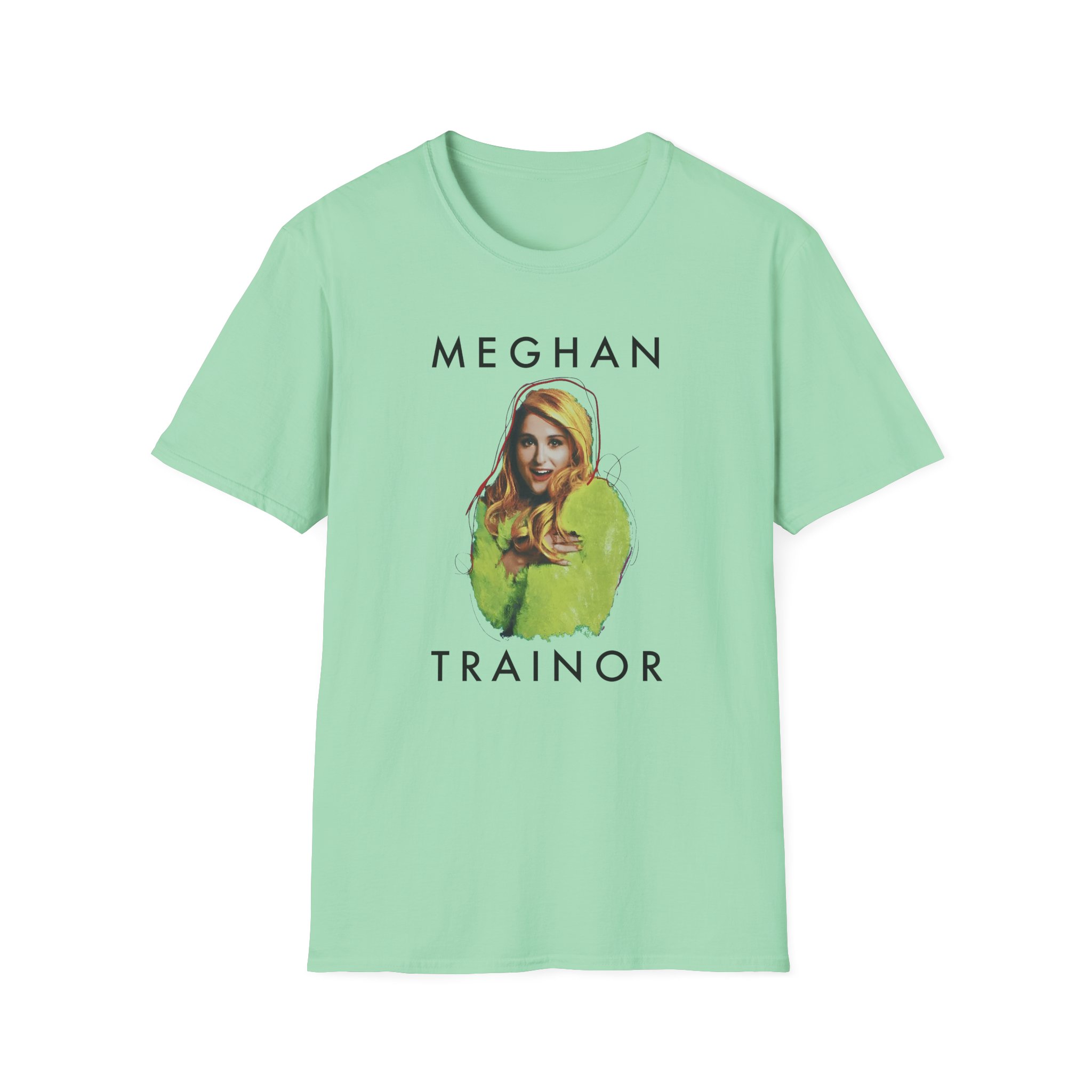 Meghan Trainor Title Pose Girls Unisex Softstyle T-Shirt