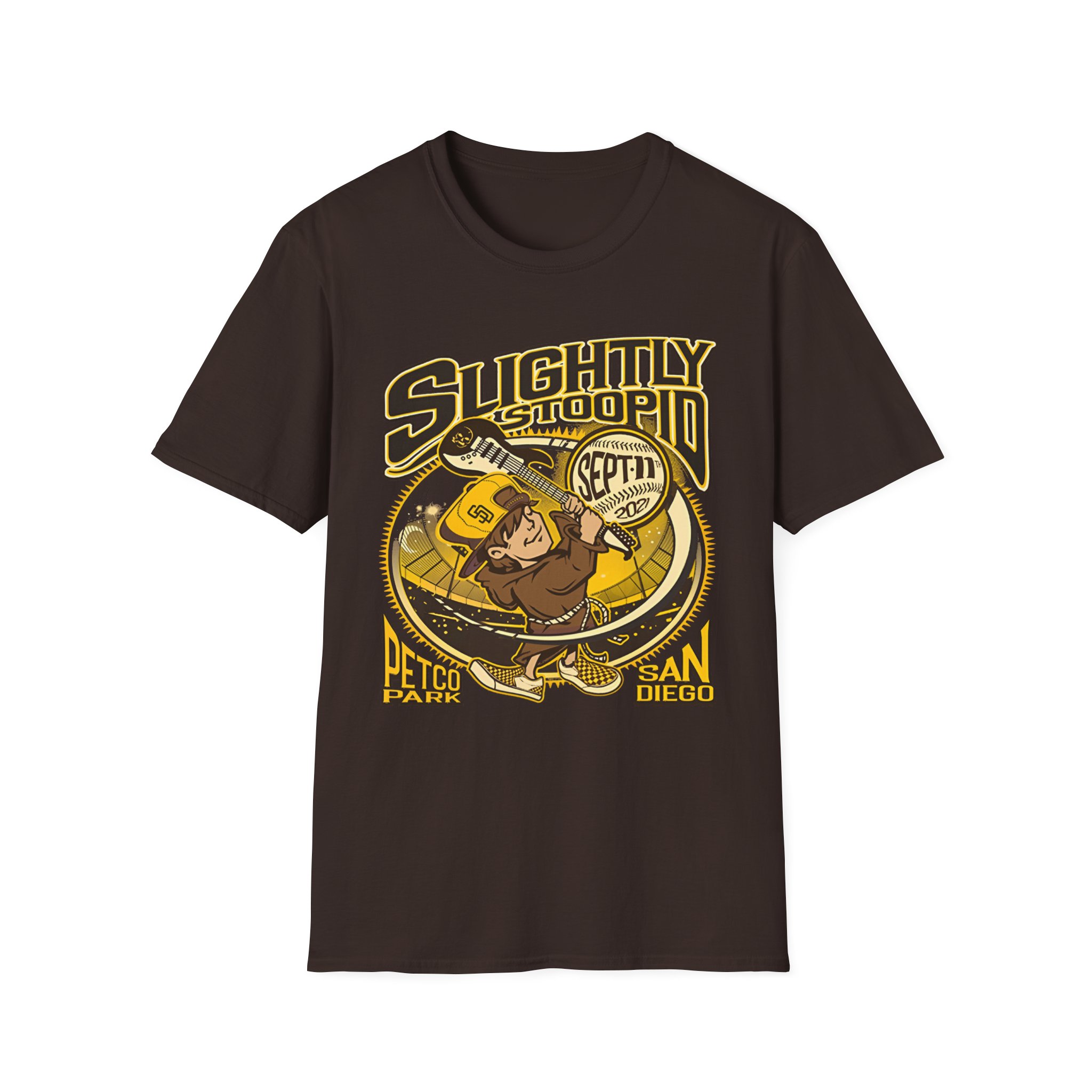 Slightly Stoopid San Diego 2021 Friar Unisex Softstyle T-Shirt