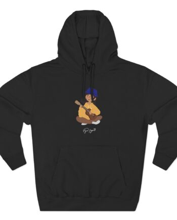 Lyn Lapid Three-Panel Fleece Hoodie