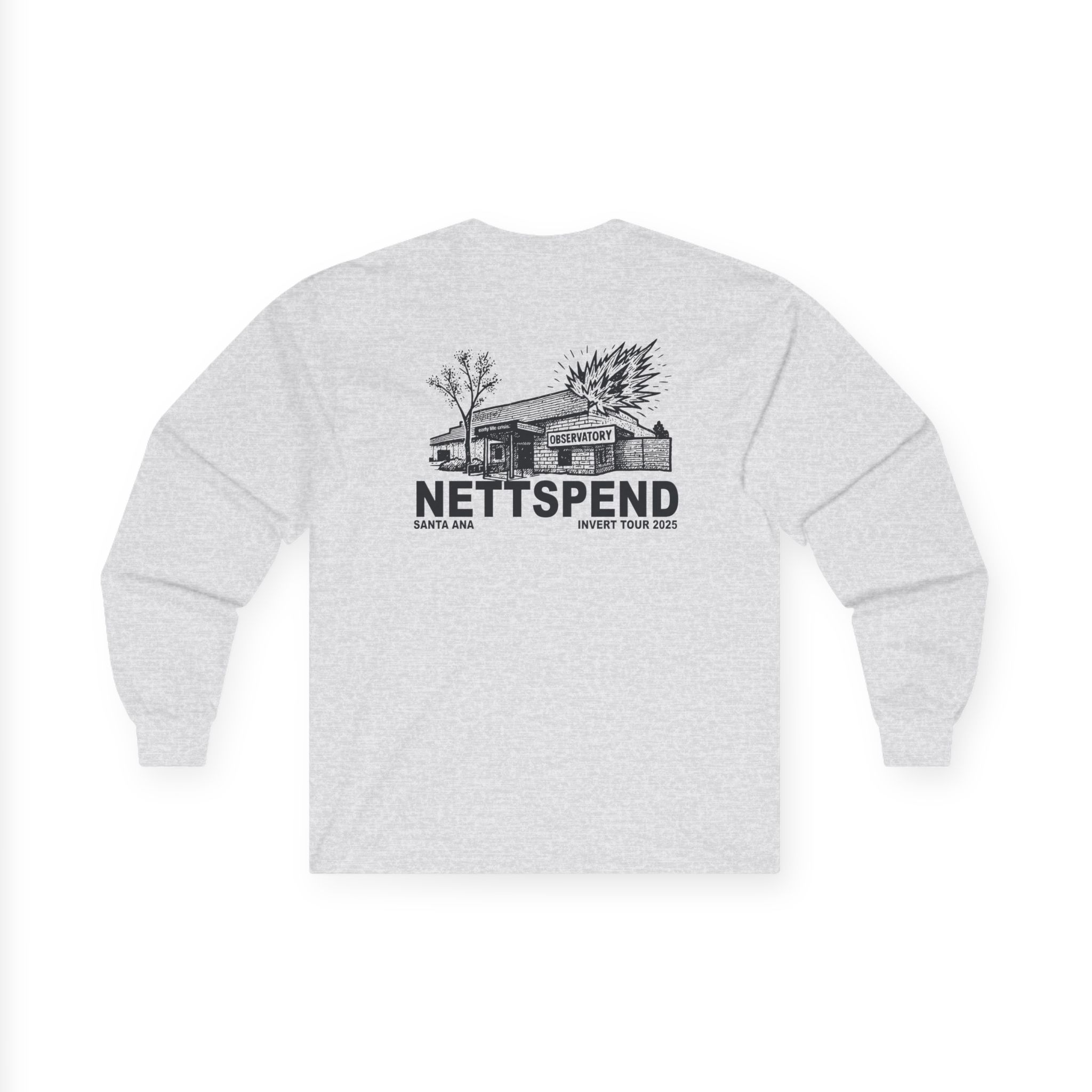 Nettspend Santa Ana Unisex Ultra Cotton Long Sleeve Tee
