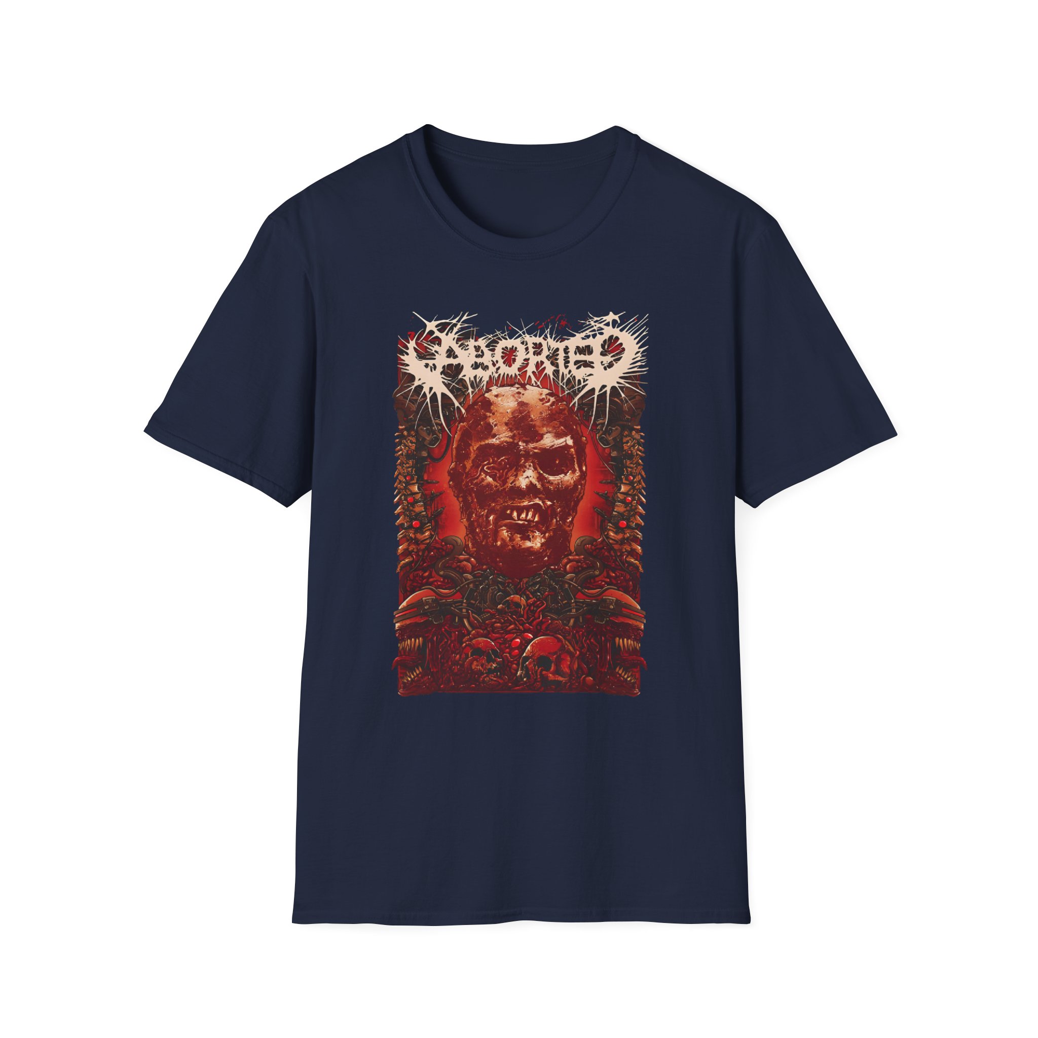 Aborted Engineering the Dead Redux Unisex Softstyle T-Shirt