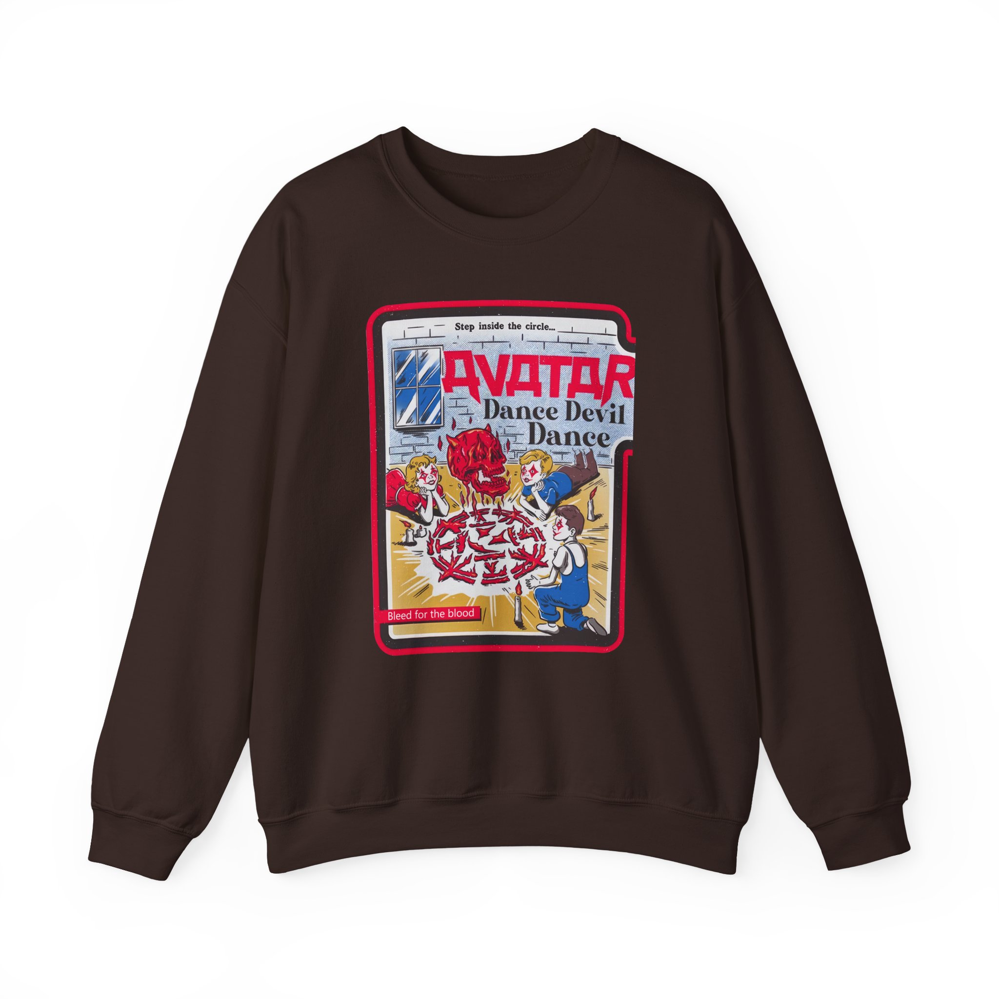 Avatar Band Ritual Ringer Unisex Heavy Blendâ„¢ Crewneck Sweatshirt