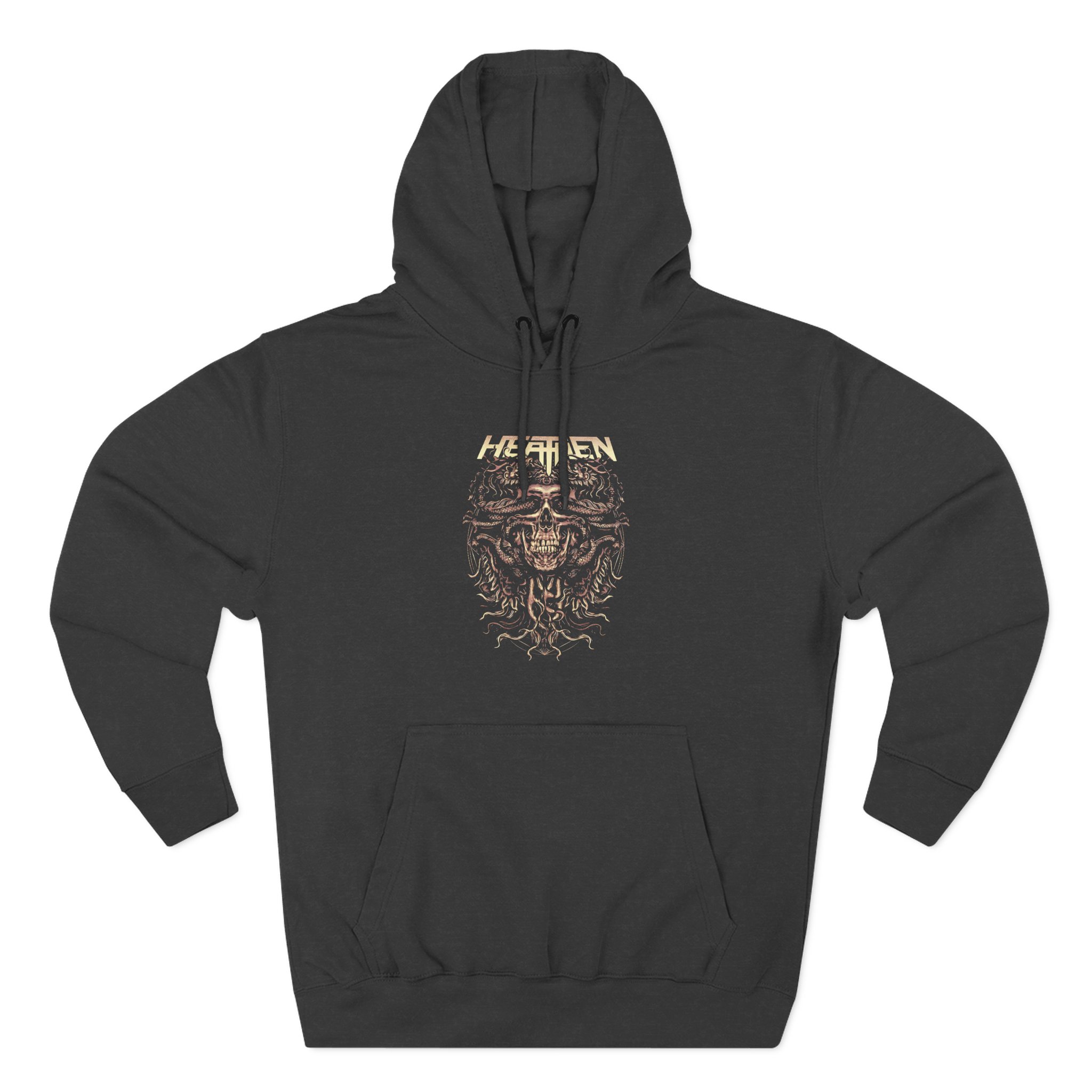 Heathen Empire Crest Three-Panel Fleece Hoodie