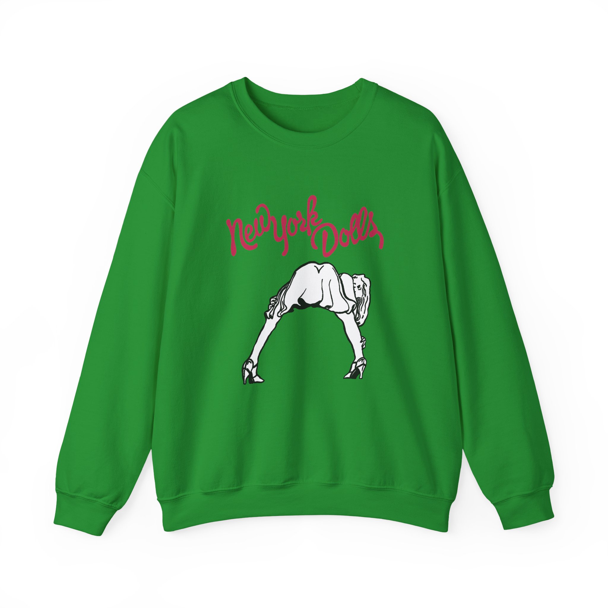 New York Dolls Lipstick Girl Unisex Heavy Blendâ„¢ Crewneck Sweatshirt