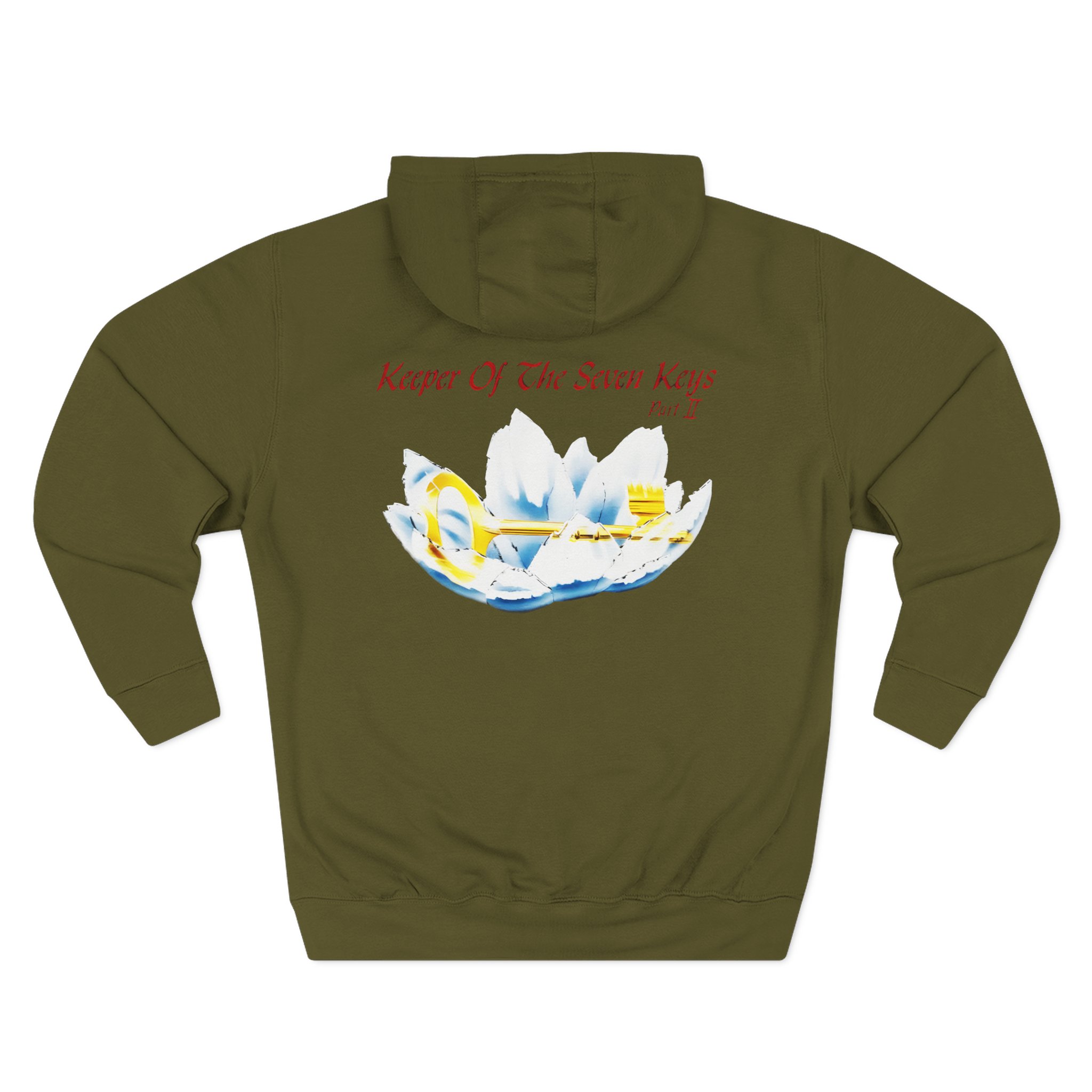 Helloween Keeper of the Seven Keys Part II Three-Panel Fleece Hoodie