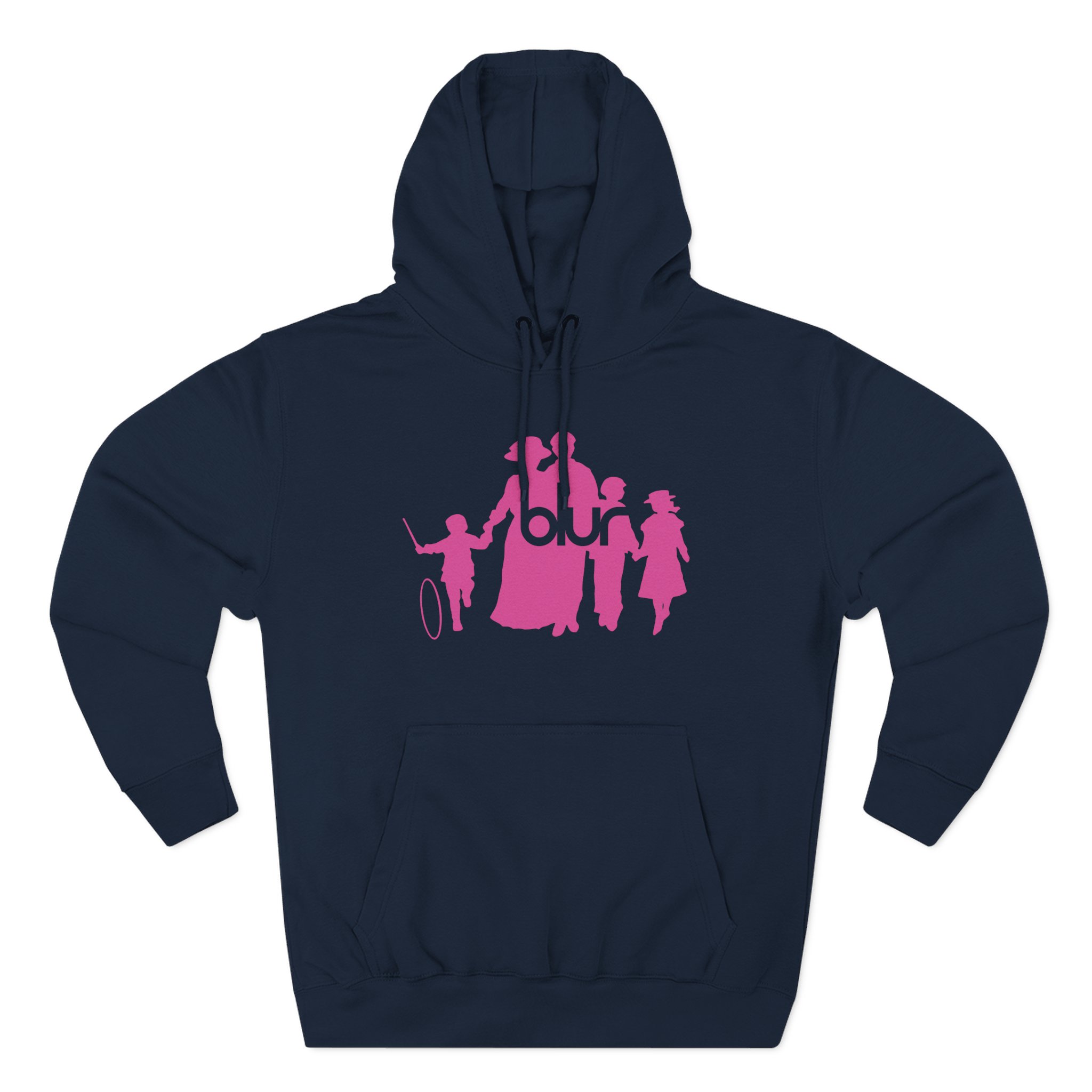 Blur Sunday Sunday Family Three-Panel Fleece Hoodie