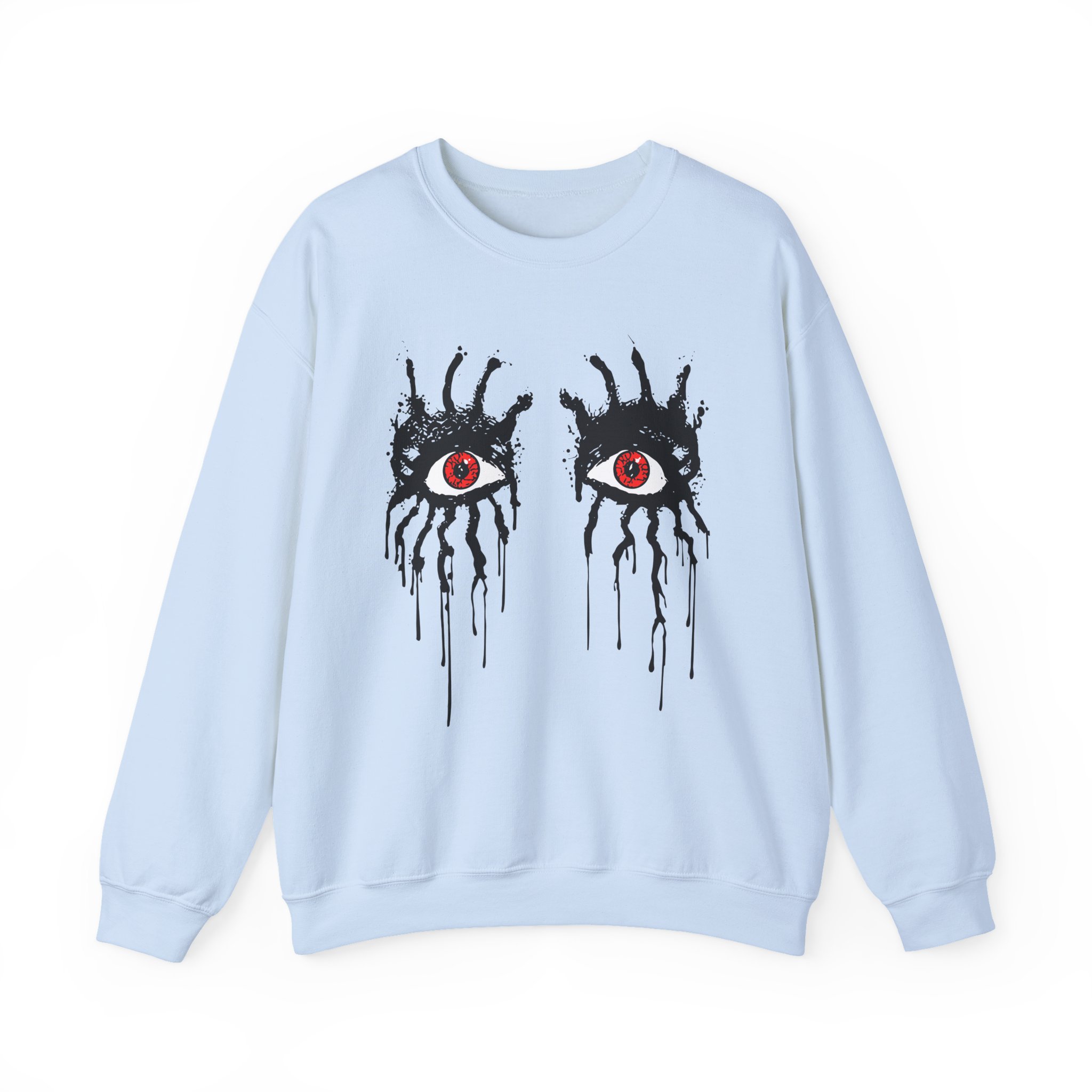 Alice Cooper Dripping Eyes Unisex Heavy Blendâ„¢ Crewneck Sweatshirt