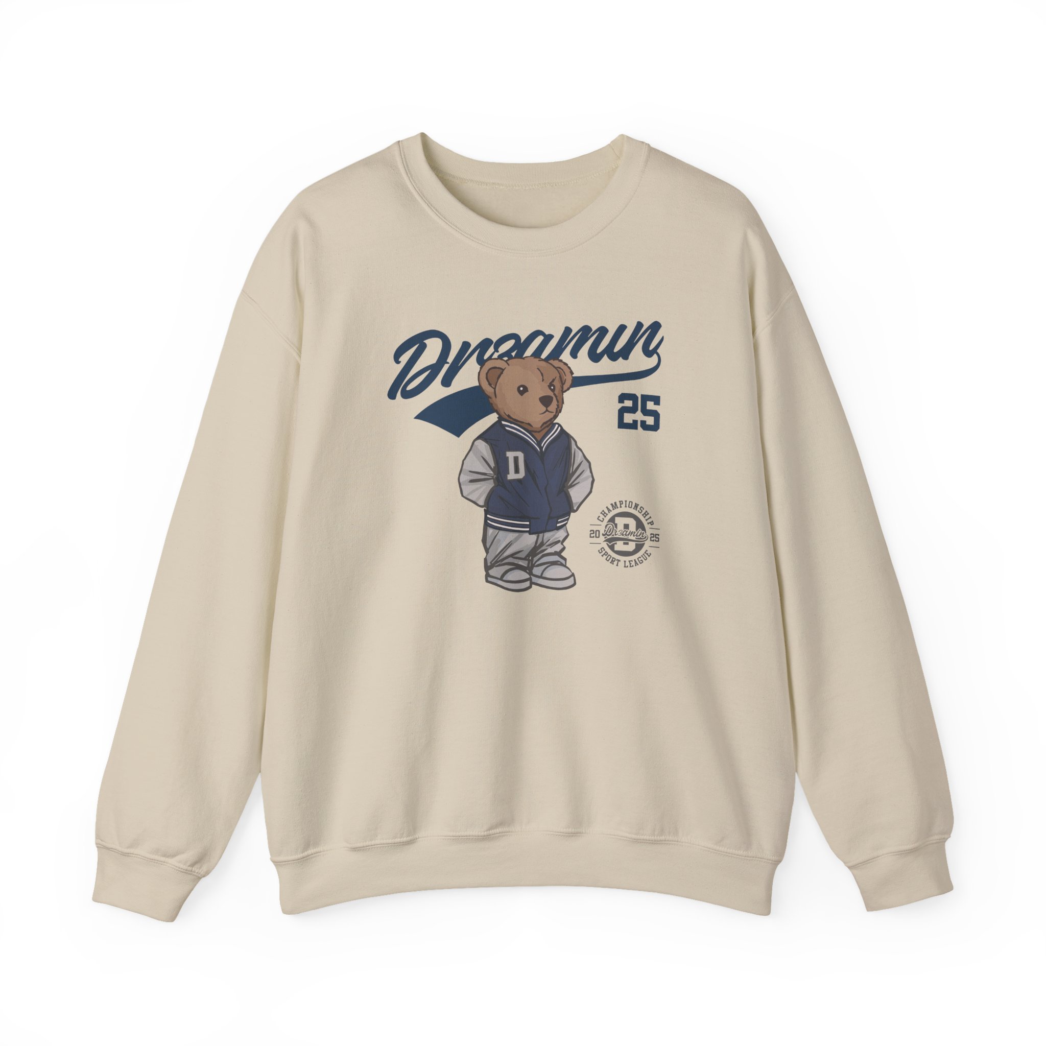Clix Dr3amin Varsity Bear Unisex Heavy Blendâ„¢ Crewneck Sweatshirt