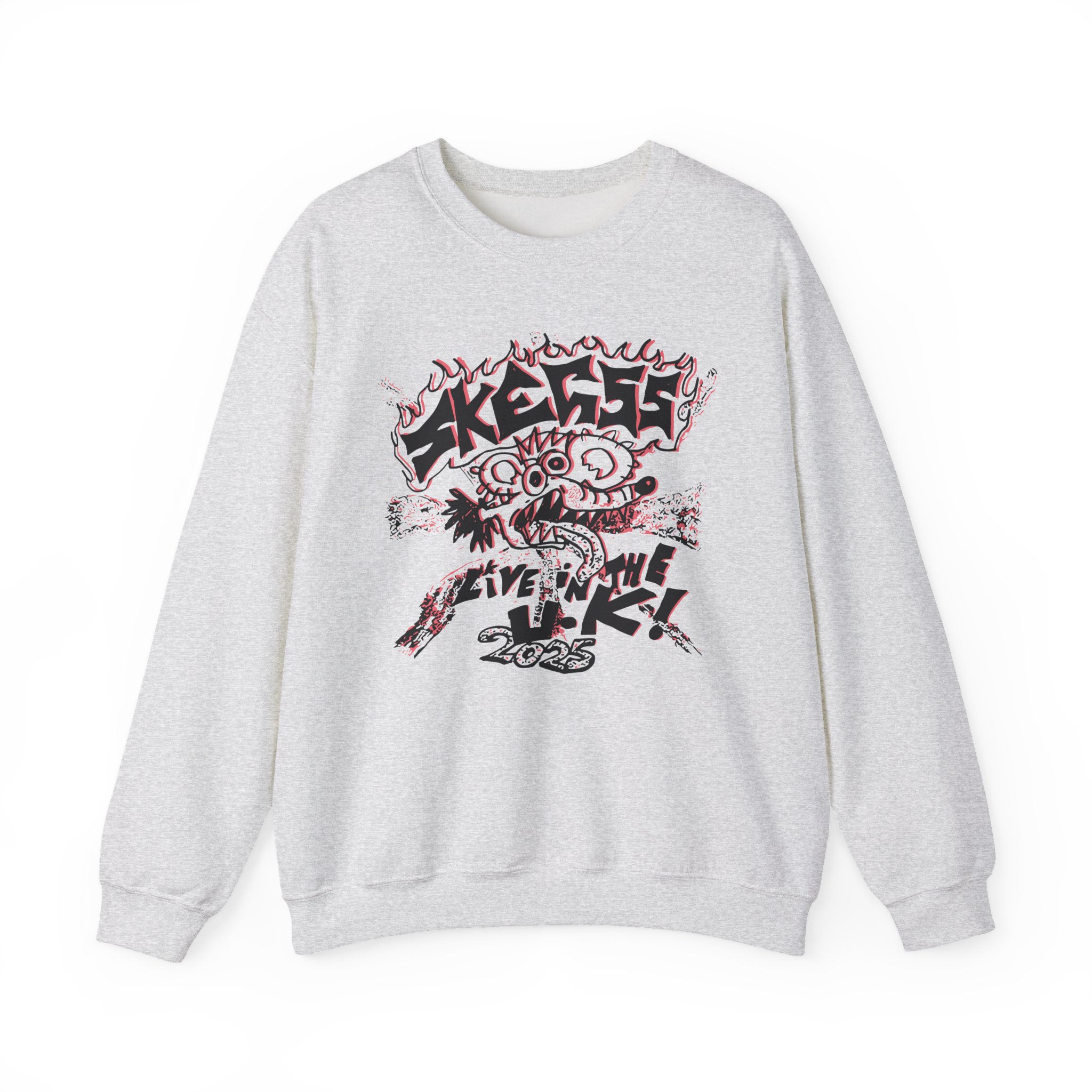 Skegss Live in the Uk 2025 Unisex Heavy Blendâ„¢ Crewneck Sweatshirt