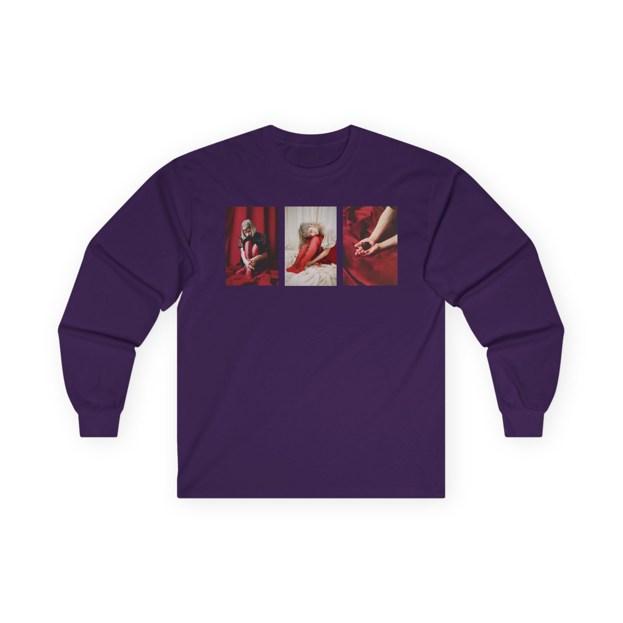 Aurora Triptich Album Art Ecru Unisex Ultra Cotton Long Sleeve Tee