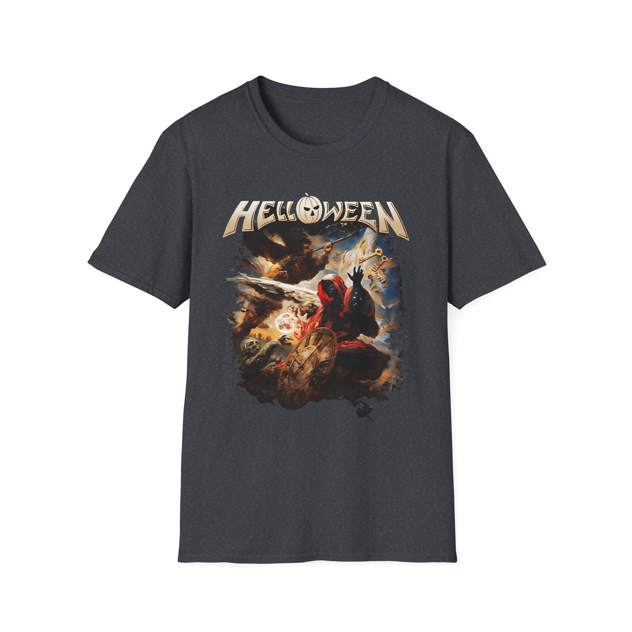 Helloween United Forces World Tour Unisex Softstyle T-Shirt
