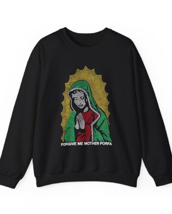 Porfa Forgive Me Mother Unisex Heavy Blend™ Crewneck Sweatshirt