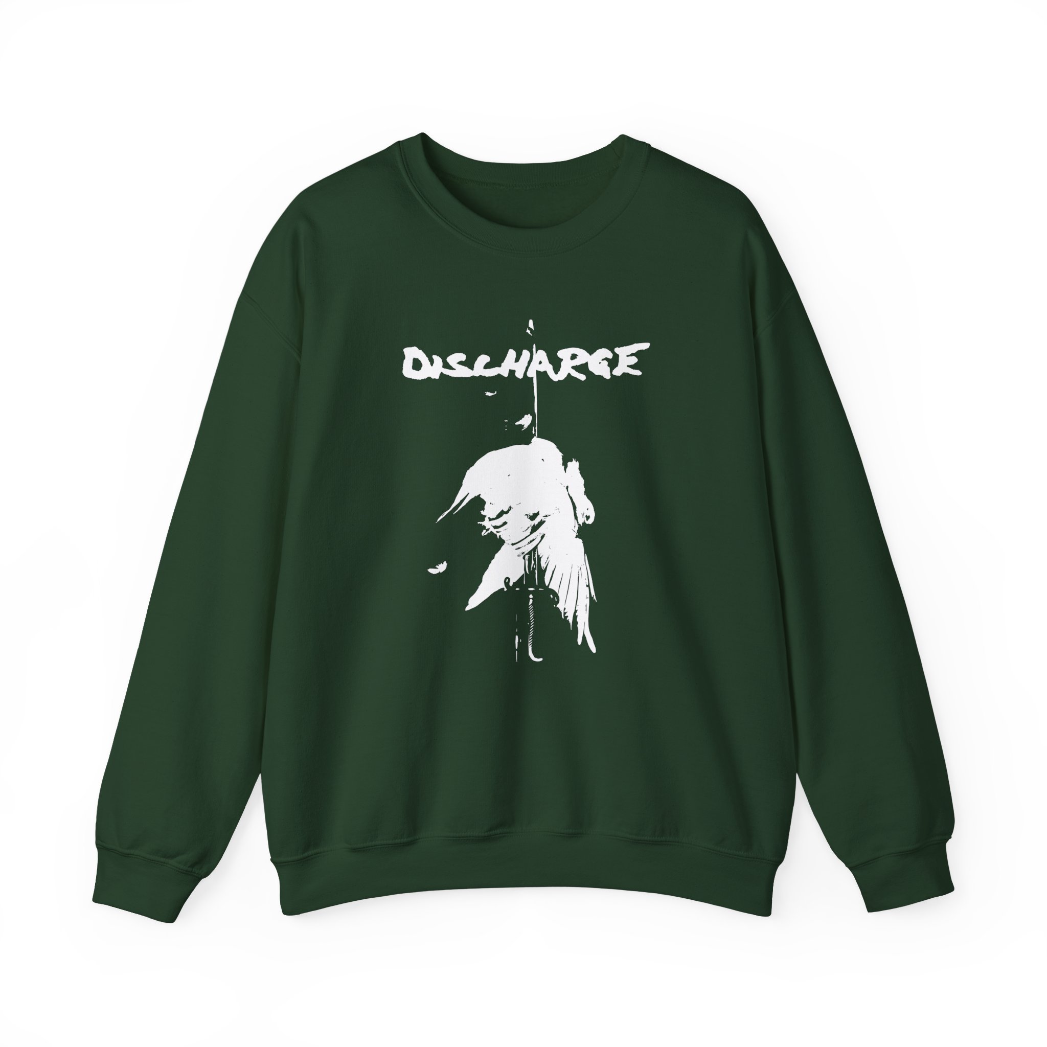 Discharge Never Again Unisex Heavy Blendâ„¢ Crewneck Sweatshirt