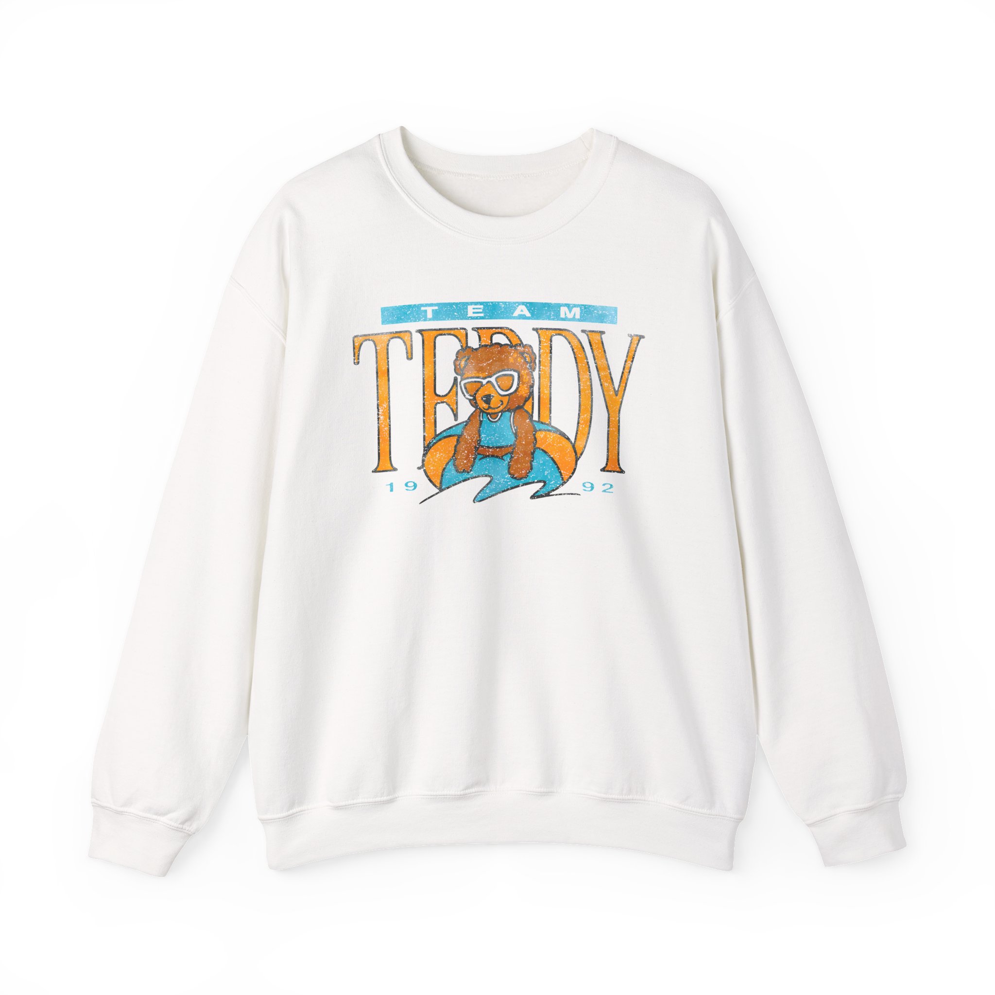 Teddy Swims Team Teddy Unisex Heavy Blend Crewneck Sweatshirt