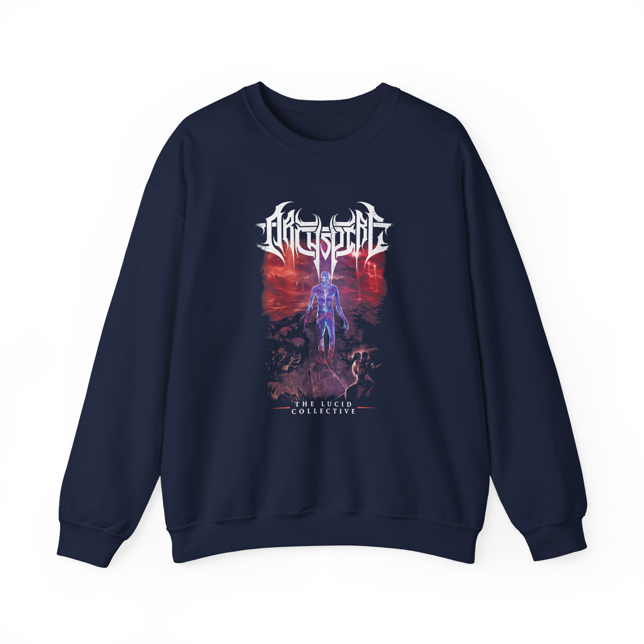 Archspire The Lucid Collective Unisex Heavy Blendâ„¢ Crewneck Sweatshirt