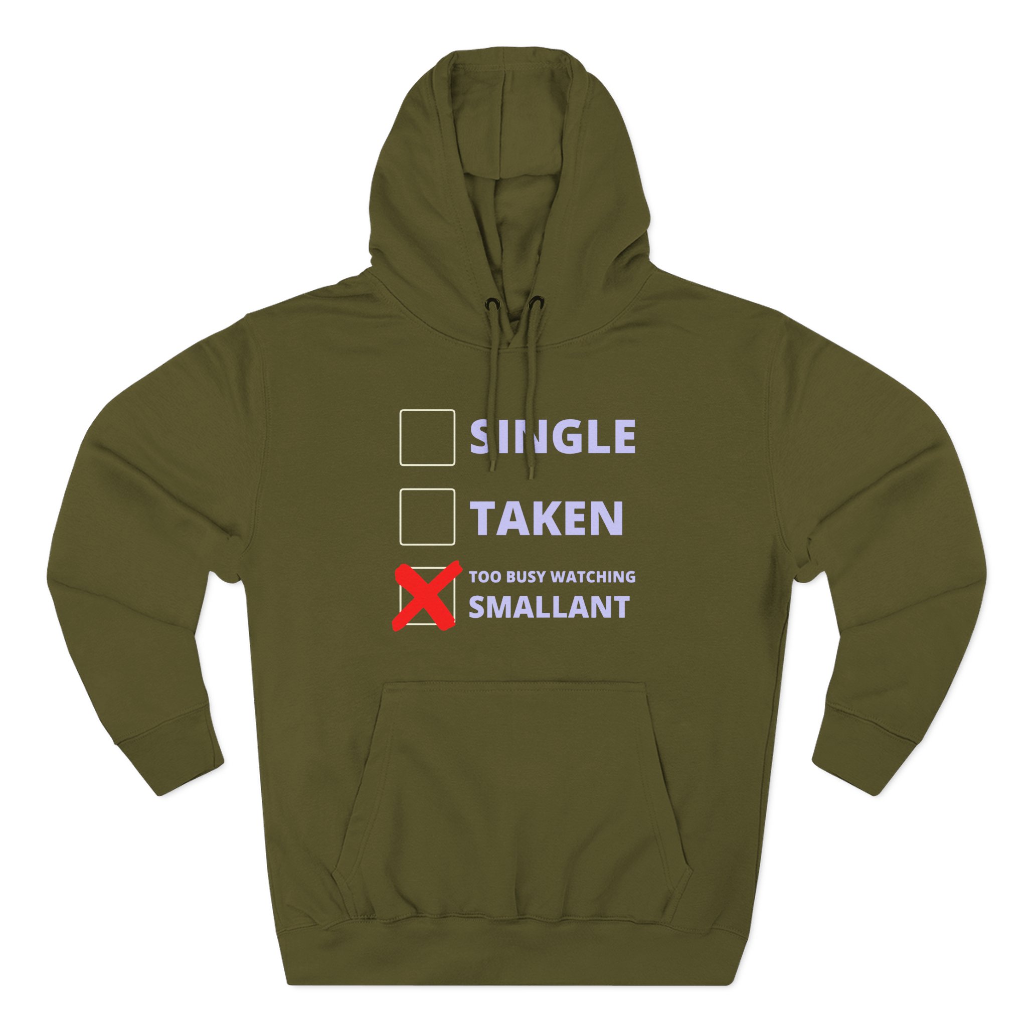 SmallAnt Three-Panel Fleece Hoodie