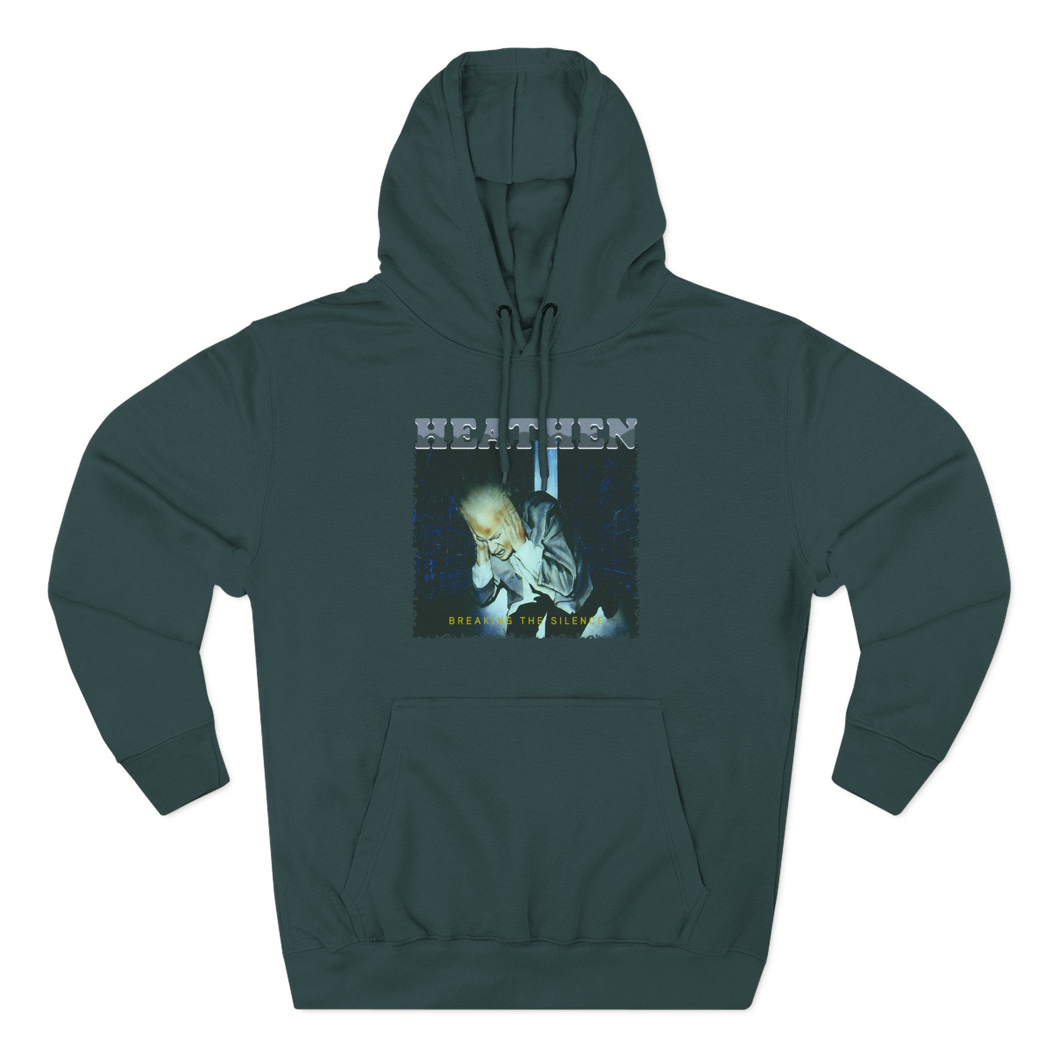 Heathen Breaking The Silence Three-Panel Fleece Hoodie