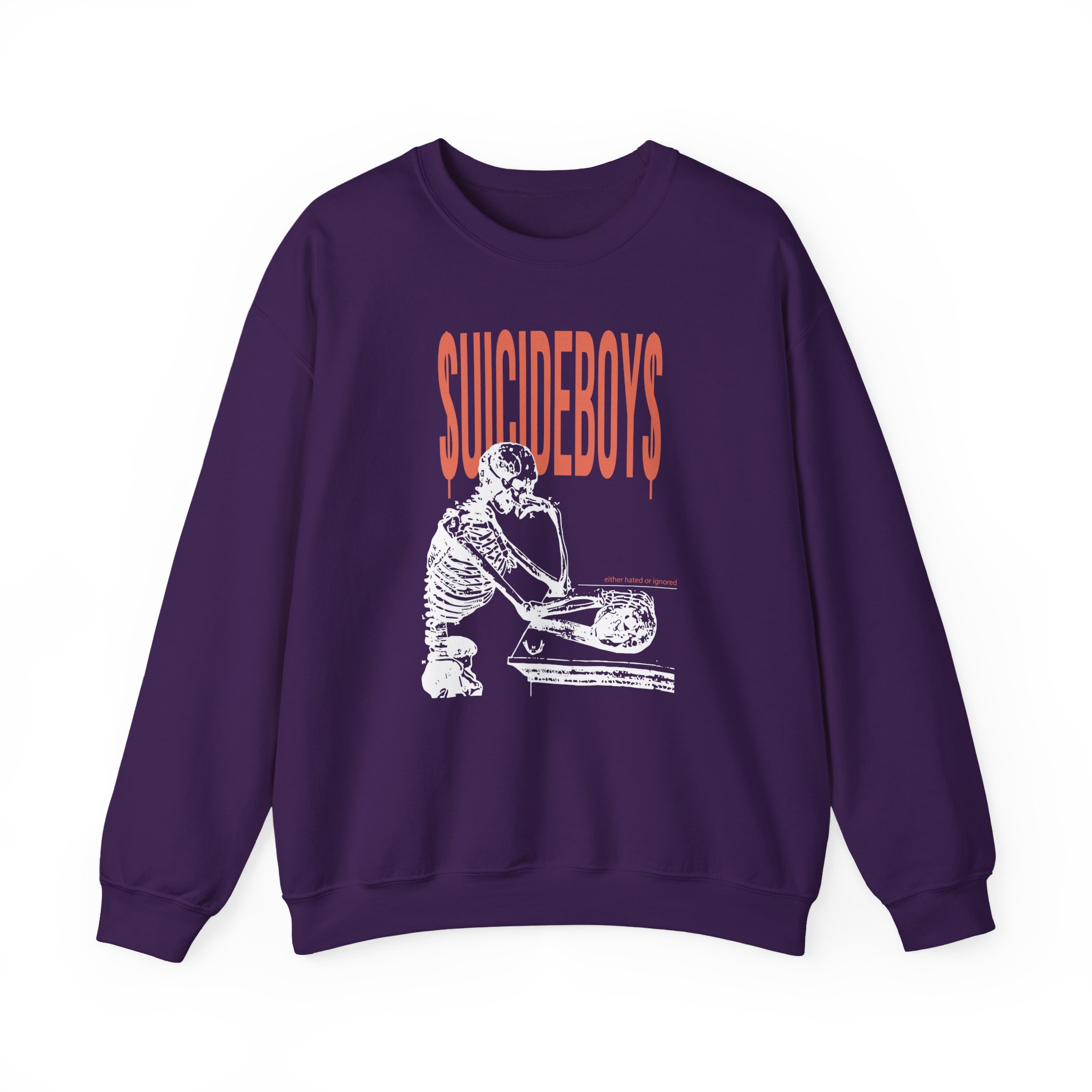 $uicideboy$ Either Hated or Ignores Unisex Heavy Blend Crewneck Sweatshirt