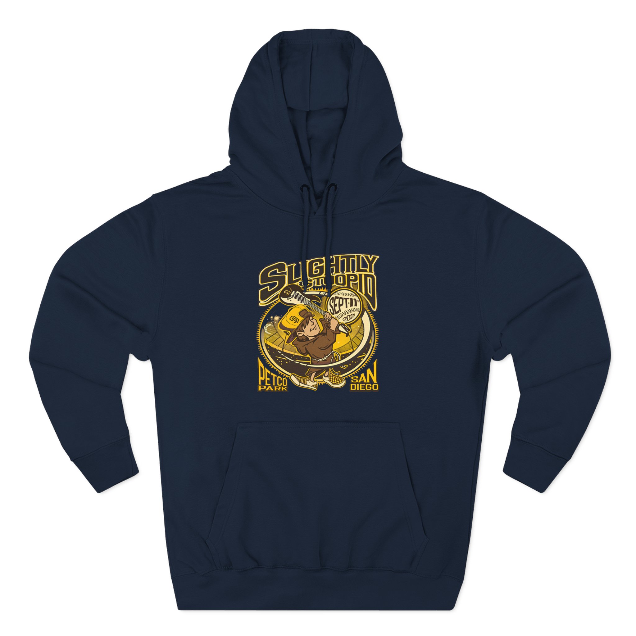 Slightly Stoopid San Diego 2021 Friar Three-Panel Fleece Hoodie