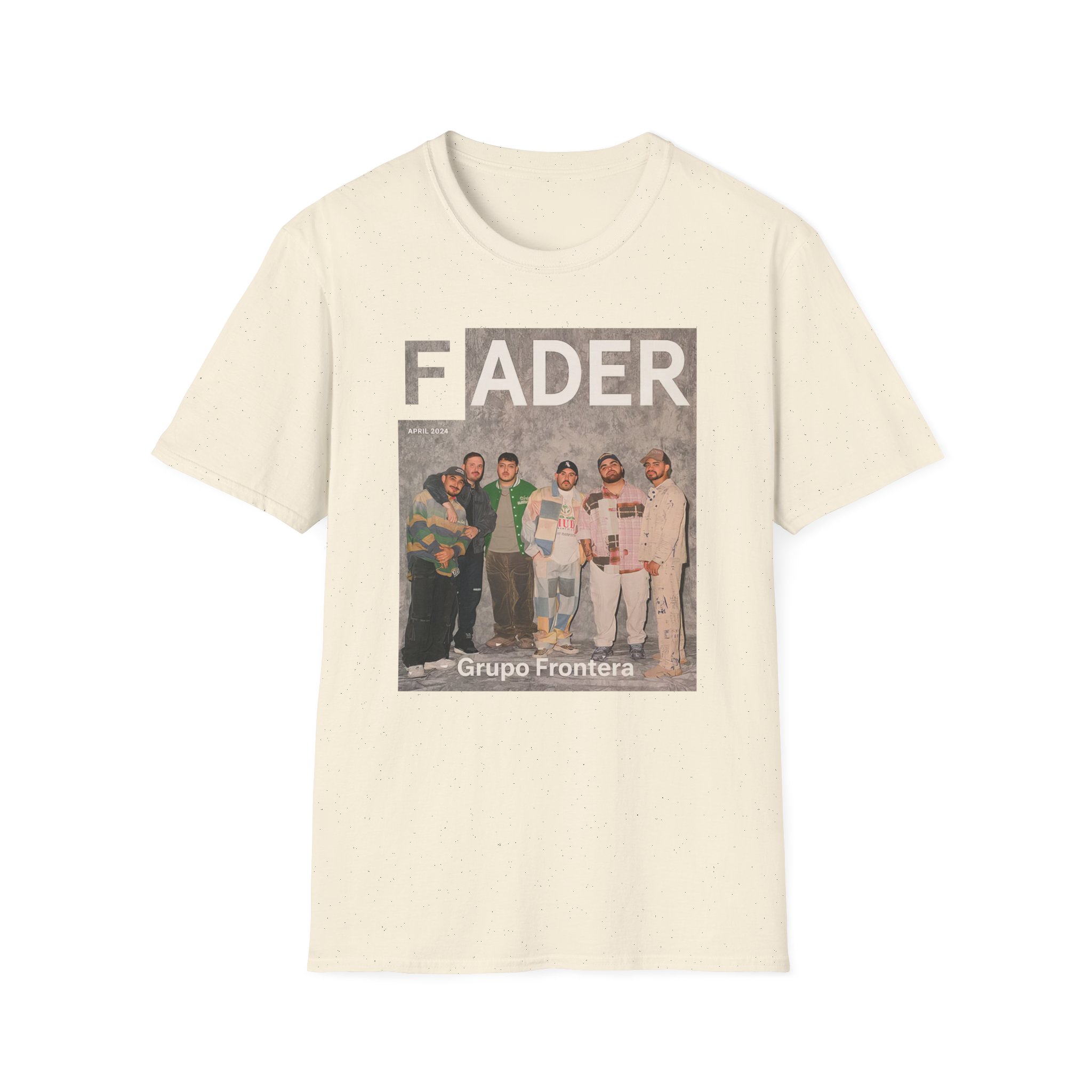 Grupo Frontera the Fader Cover Unisex Softstyle T-Shirt