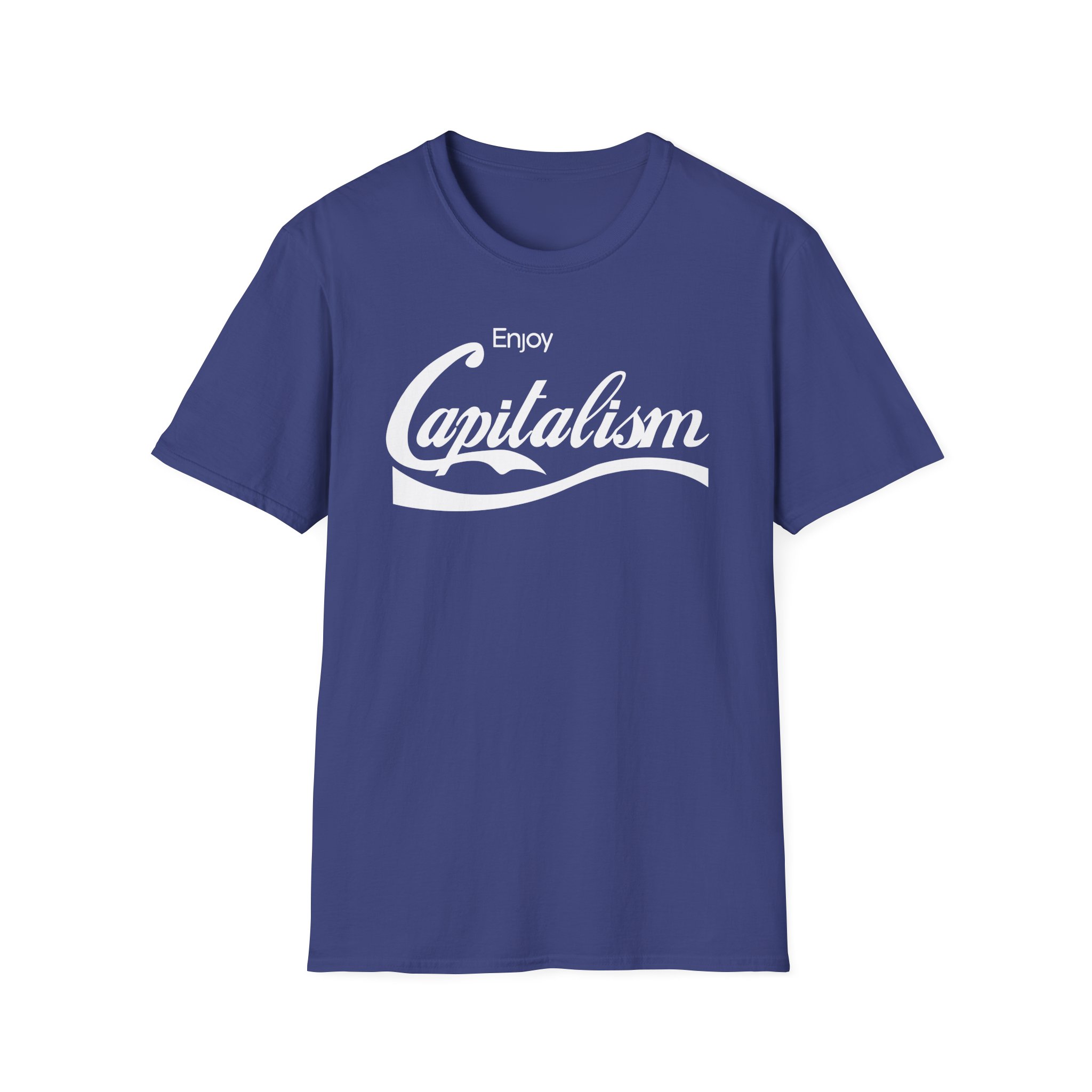 Valuetainment Enjoy Capitalism Unisex Softstyle T-Shirt