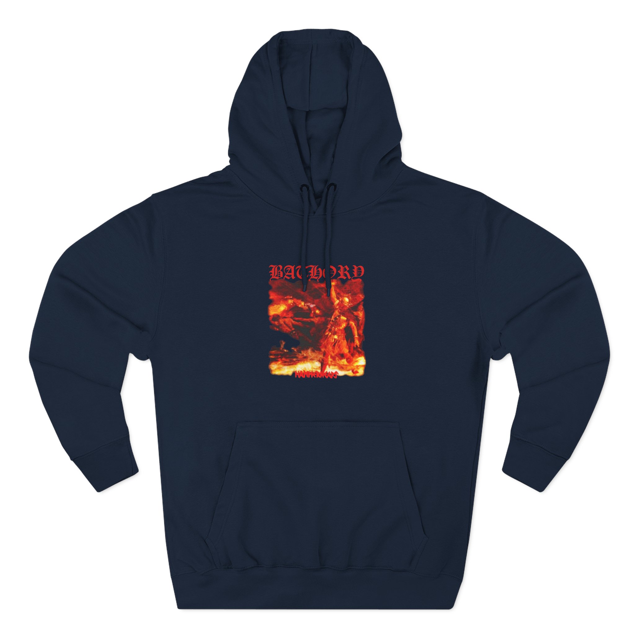 Bathory Three-panel Fleece Hoodie