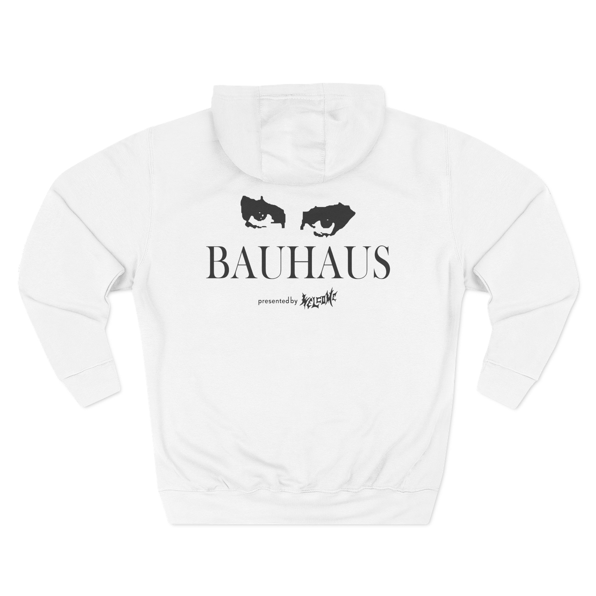 Bauhaus Three-Panel Fleece Hoodie